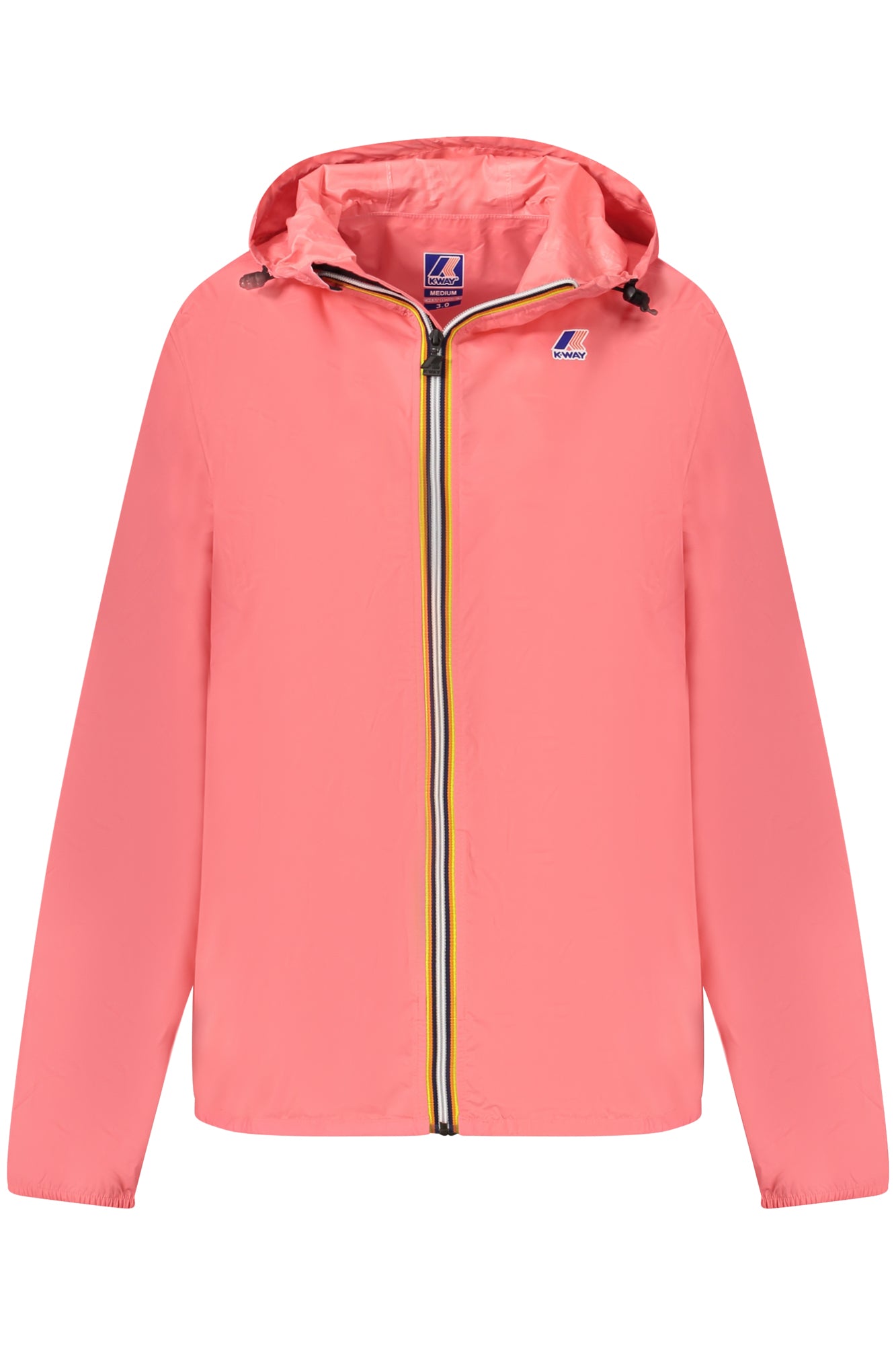 K004BD0LEVRAI3.0CLAUDE_RSWHD – Sportliche Damenjacke in Rosa: Wasserdicht, mit Kapuze und Taschen – Größe: XS, S, M – Farbe: Rosa
