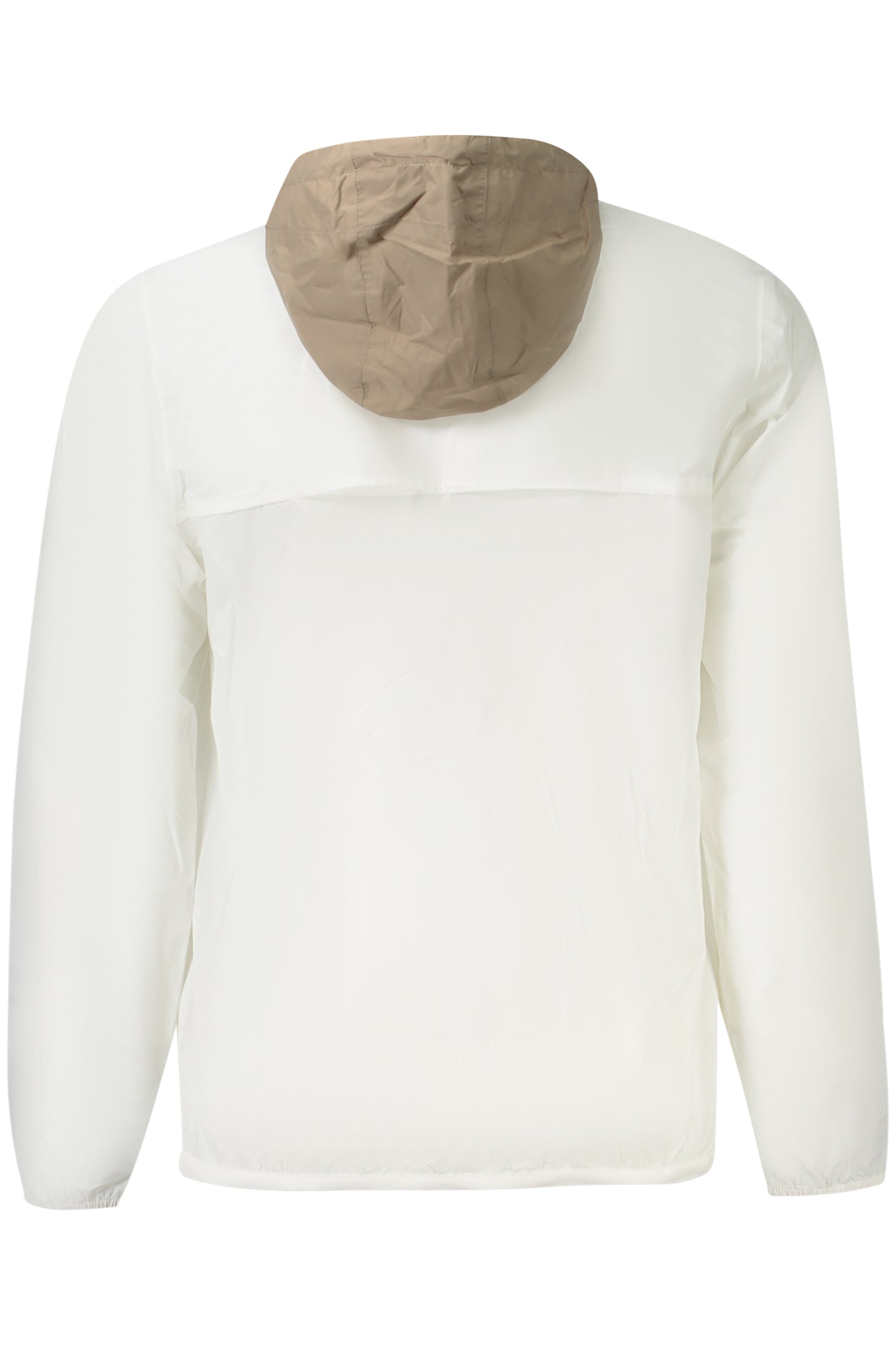 K004BD0LEVRAI3.0CLAUDE_BIA0C – Herren Sportjacke Weiß - Wasserdicht, Kontrastdetails, Kapuze – Größe: S, M, 2XL – Farbe: Bianco