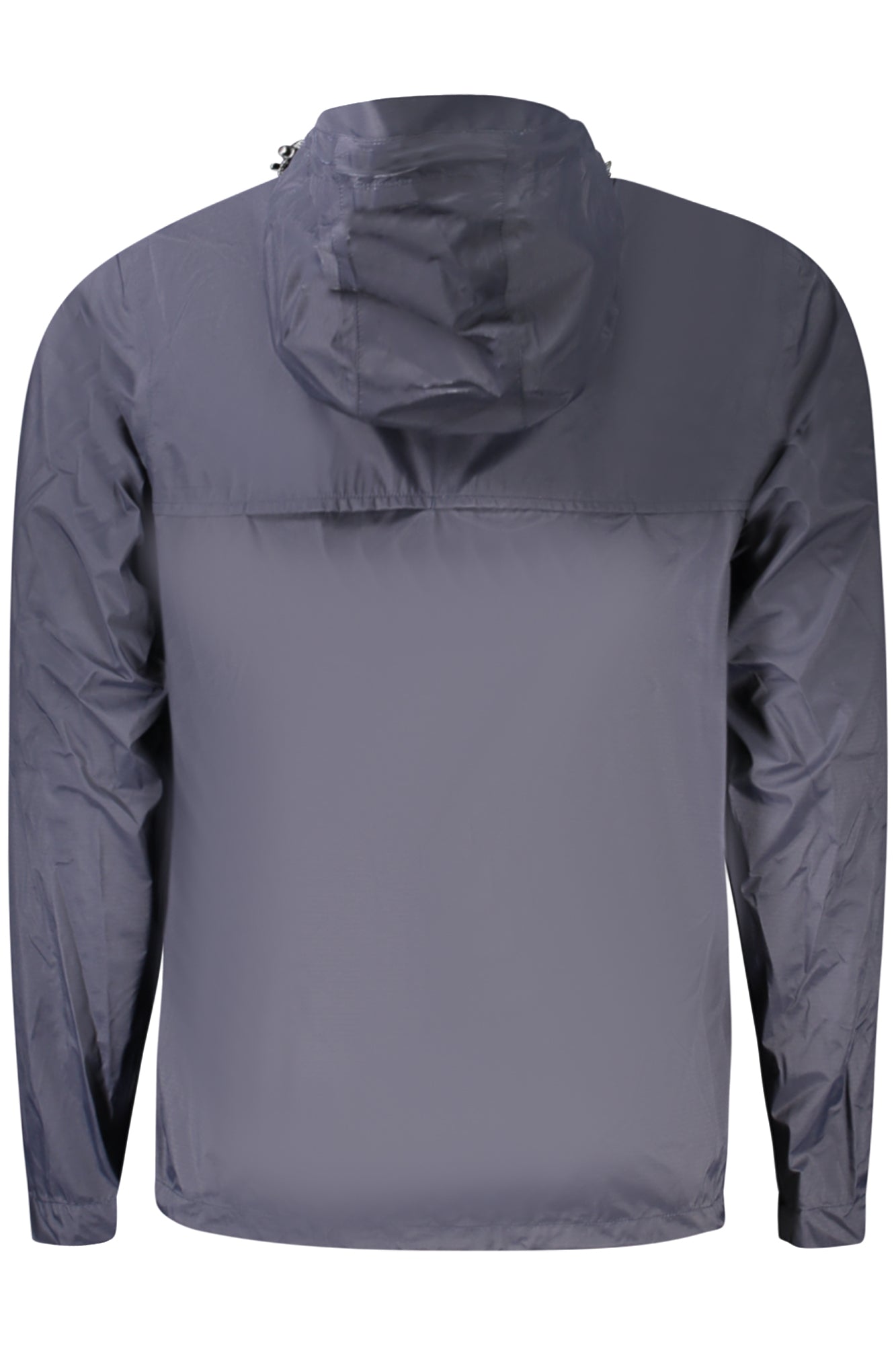 K8131QWCHARMELTRAVEL_BLK89 – Wasserfeste Herren-Sportjacke mit Kapuze und Kontrastdetails – Größe: S, M, L – Farbe: Blu