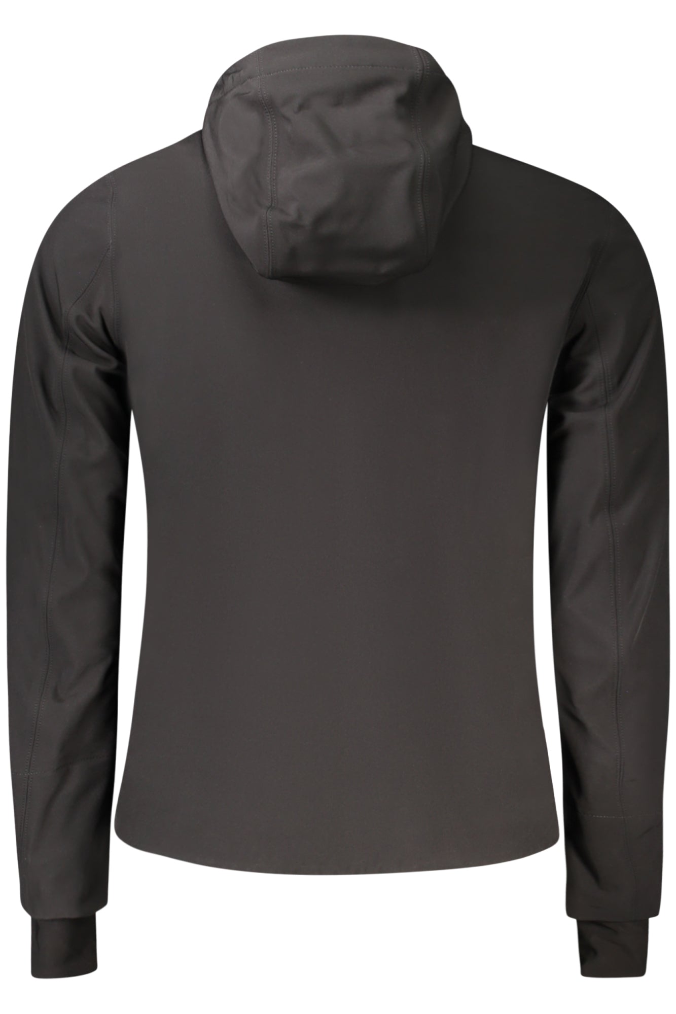 K6131BWJACKOBONDEDPILE_NEA3C – Herren Sportjacke Schwarz mit Kapuze, Fleece, Taschen & Reißverschluss – Größe: S, 2XL, M, L, XL – Farbe: Nero