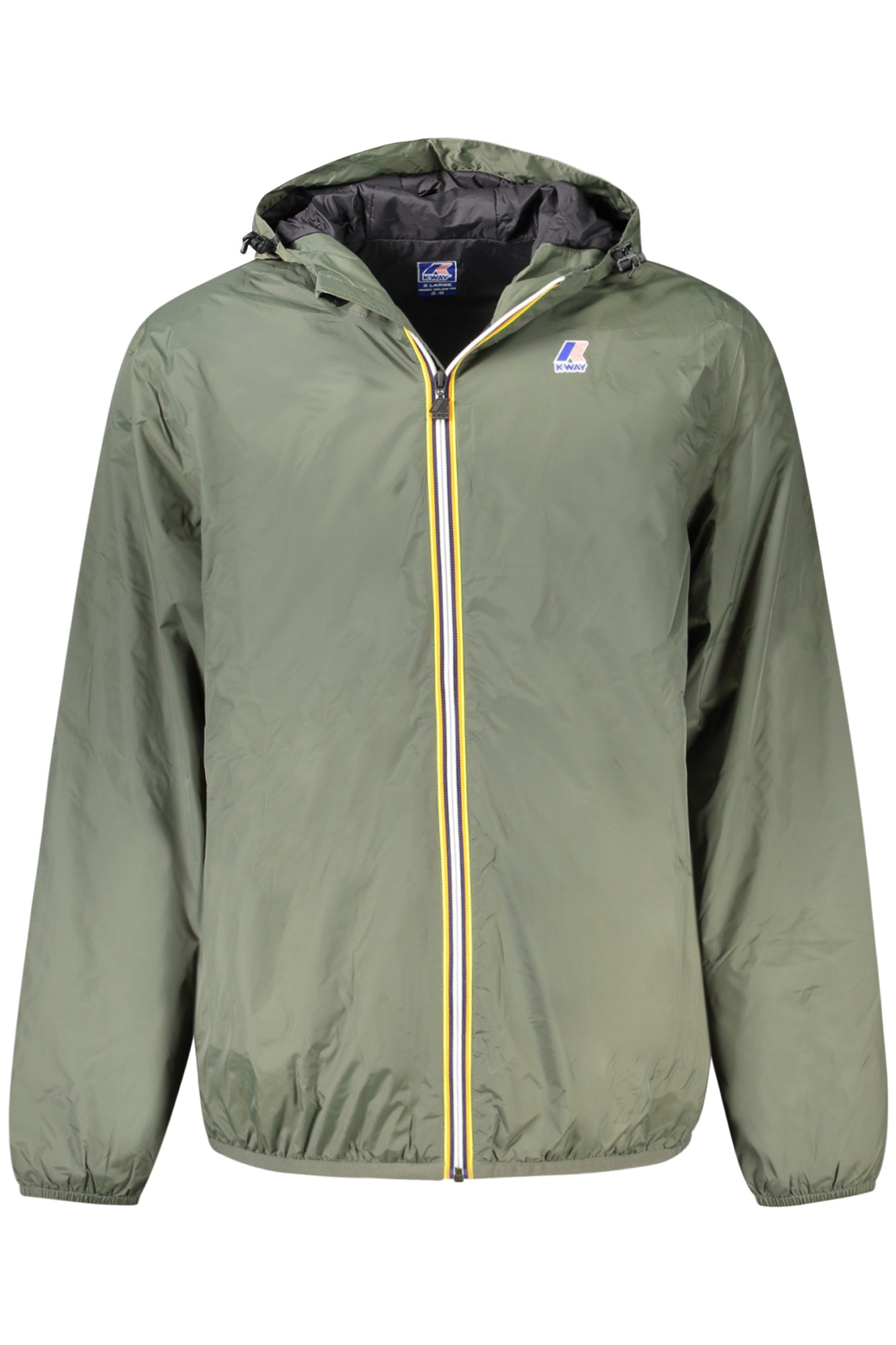 K00BEI0LEVRAI3.0CLAUD_VEWMR – Warme grüne Herrenjacke mit Kapuze - Wasserdicht & stilvoll – Größe: 2XL, XL – Farbe: Verde