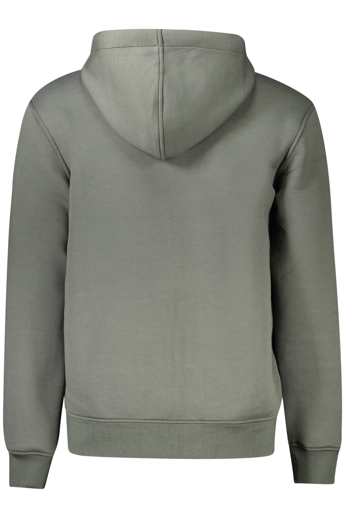 K2141DWRAINERSPACER_VEWMR – Sportjacke Herren grün: Kapuze, Reißverschluss, Kontrastdetails – Größe: L – Farbe: Verde