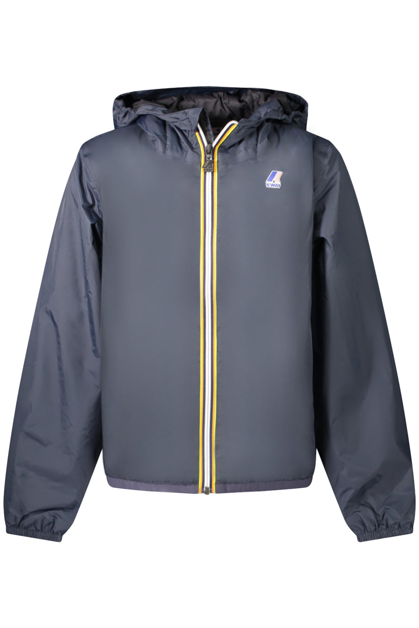 K6121EWPLEVRAI3.0CLAUDE_BLK89 – Wasserdichte blaue Kinderjacke mit Kapuze und Taschen entdecken – Größe: 10A, 6A, 12A, 4A, 8A – Farbe: Blu