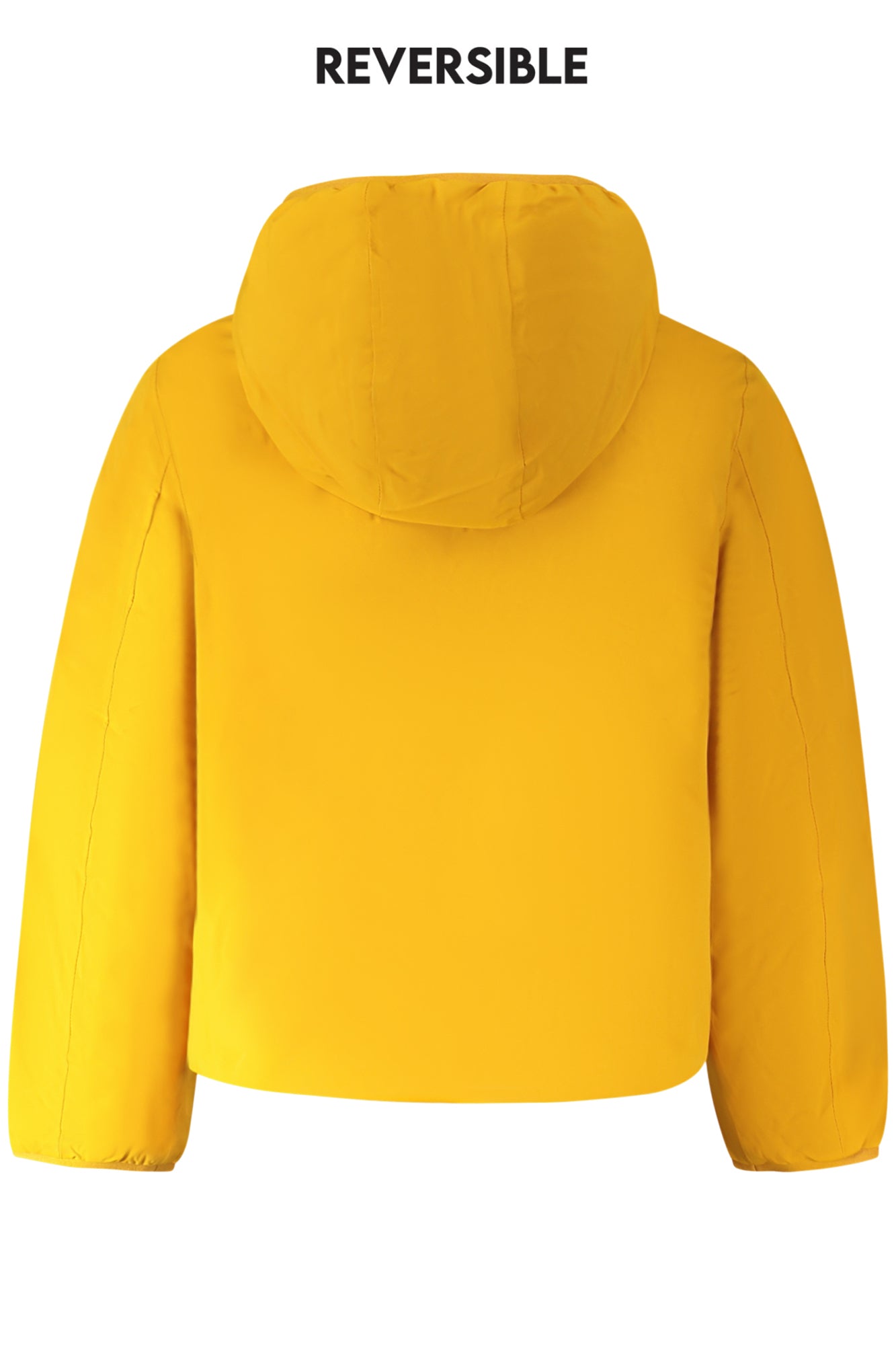 K71337WPJACKST_GIAVI – Wendbare gelbe Kinderjacke mit Kapuze und Taschen – Gefüttert – Größe: 8A, 6A, 4A, 12A, 14A, 10A – Farbe: Giallo