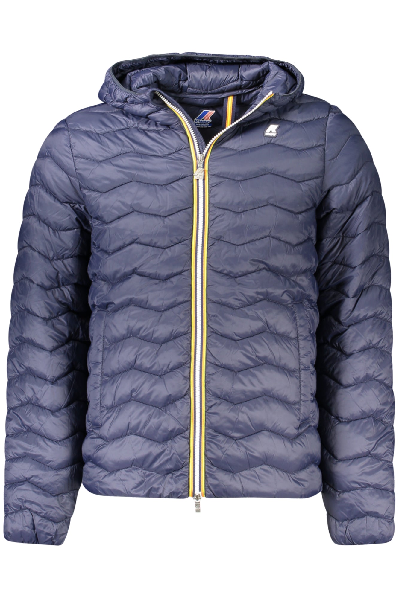 K6121HWJACK_BLK89 – Blaue Herrenjacke mit Kapuze: Nachhaltig, Warm, Funktional – Größe: M, L – Farbe: Blu