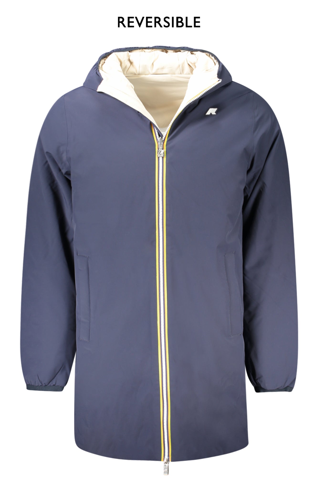 K6128WWJACOBSTWARMDOUBLE_BLATJ – Herrenjacke Blau: Wendejacke mit Kapuze, wattiert & vielseitig – Größe: M, L, XL, S, 2XL – Farbe: Blu