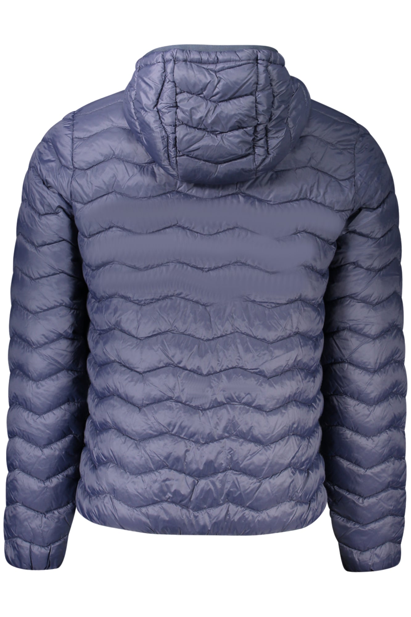K6121HWJACK_BLK89 – Blaue Herrenjacke mit Kapuze: Nachhaltig, Warm, Funktional – Größe: M, L – Farbe: Blu