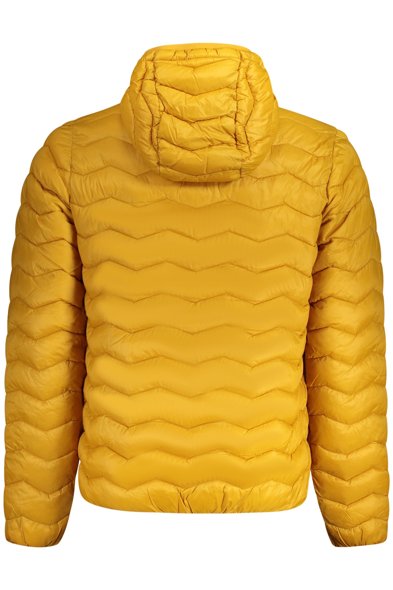 K6121HWJACK_GIXGK – Gelbe Herrenjacke mit Kapuze: Nachhaltig, warm, sportlich & modern – Größe: S, XL, M – Farbe: Giallo