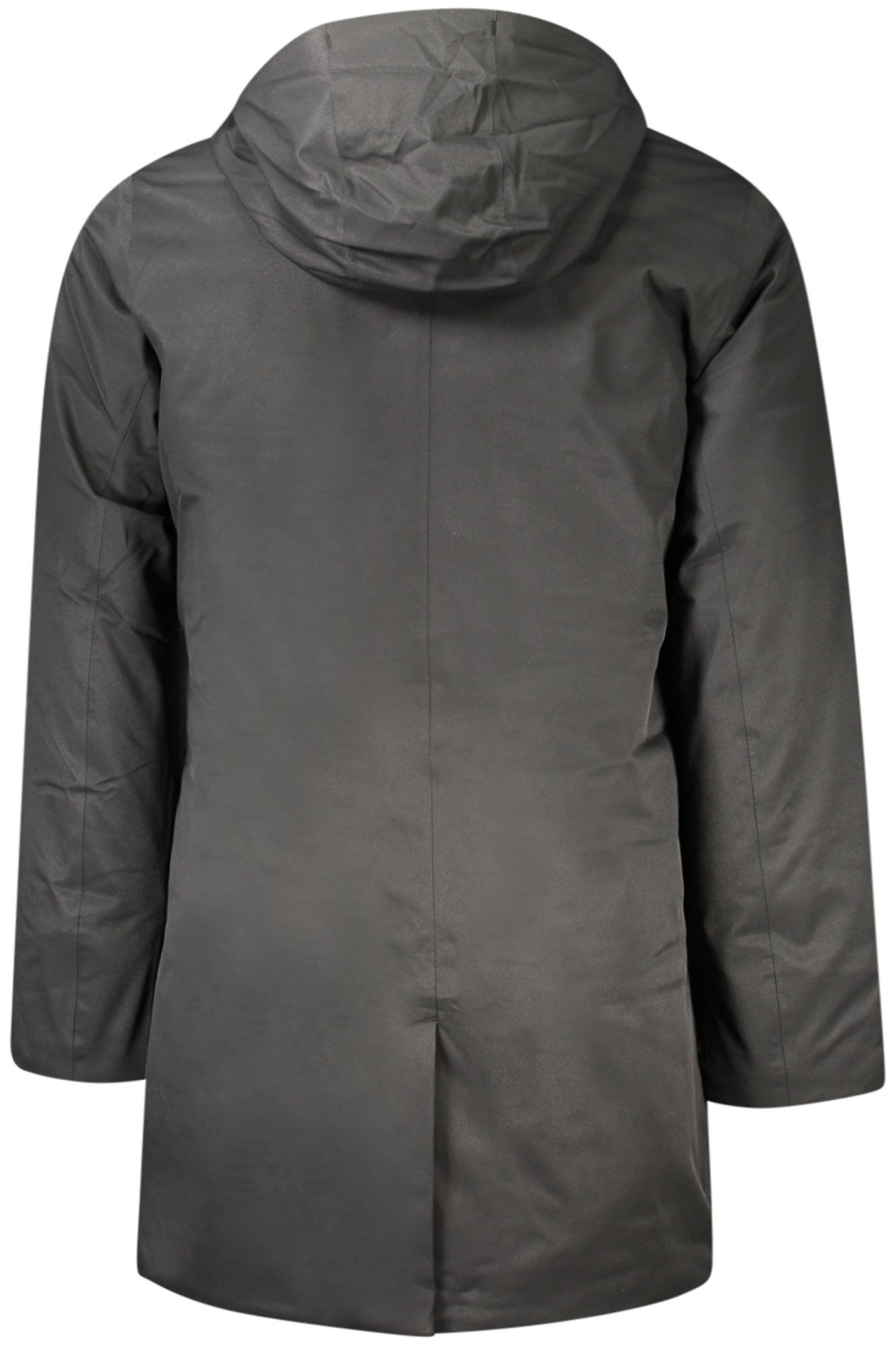 K8133FWJARNO TWILL MARMOTTA_NEAL8 – Elegante schwarze Herrenjacke mit Kapuze - Warm & stilvoll – Größe: M, XL, 2XL – Farbe: Nero