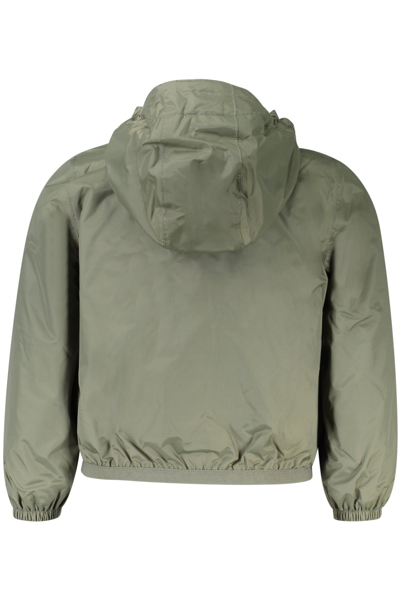 K6121EWPLEVRAI3.0CLAUDE_VEWMR – Grüne Herrenjacke mit Kapuze und Reißverschluss – Stilvolle Details – Größe: 4A, 6A, 14A, 8A, 10A, 12A – Farbe: Verde