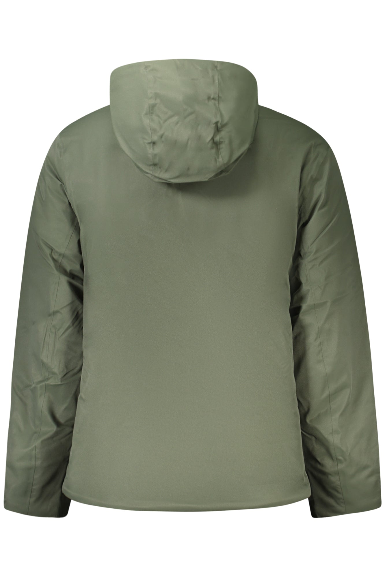 K8133DWJACKOTWILLMARMOTTA_VEAL7 – Herrenjacke in Grün mit Kapuze und Kunstpelzfutter – Größe: XL, M, L – Farbe: Verde