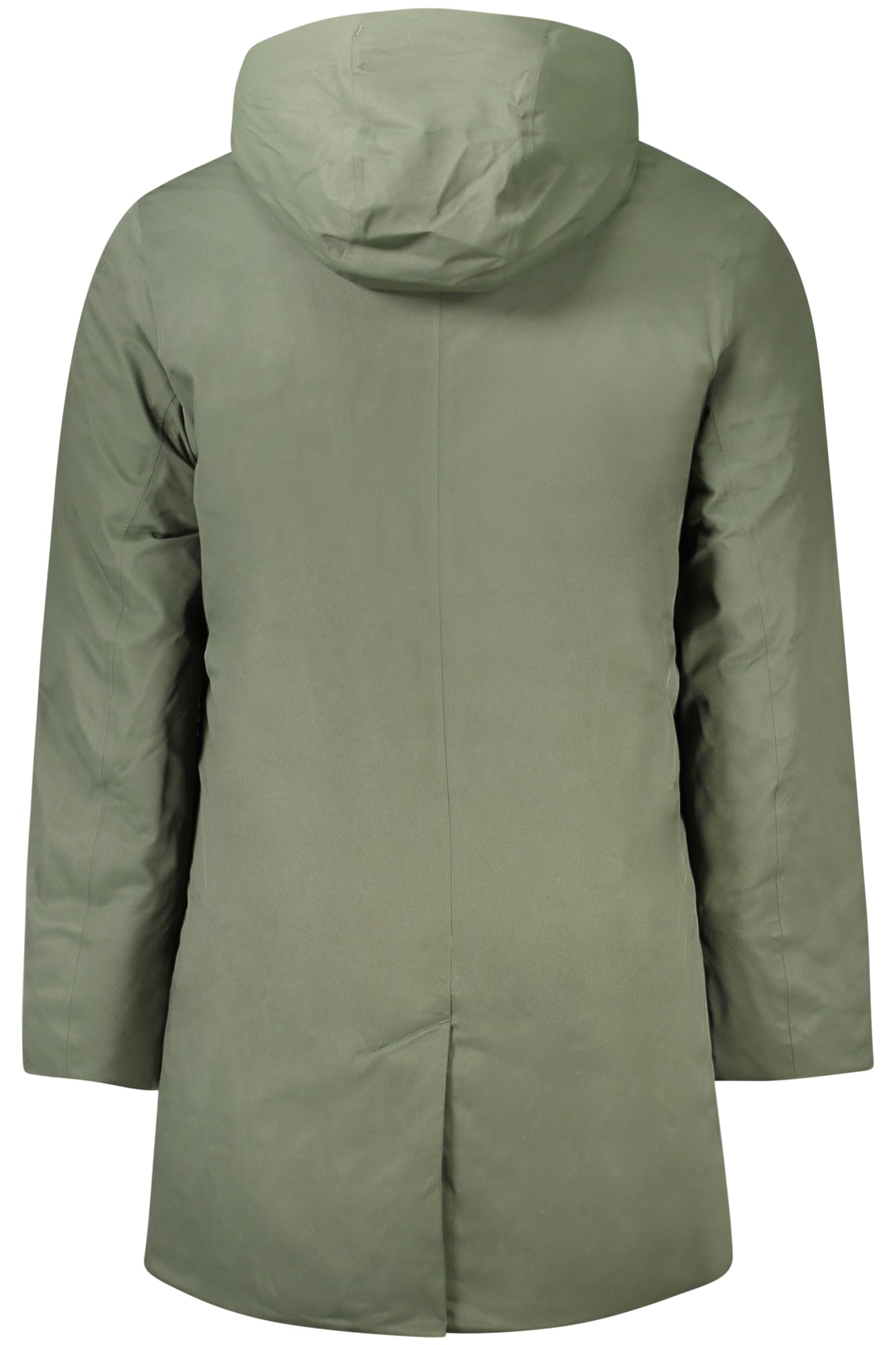 K8133FWJARNO TWILL MARMOTTA_VEAL7 – Grüne Herrenjacke mit Kapuze und Murmeltierfellfutter für Outdoor-Abenteuer – Größe: L, XL, 2XL, S, M – Farbe: Verde