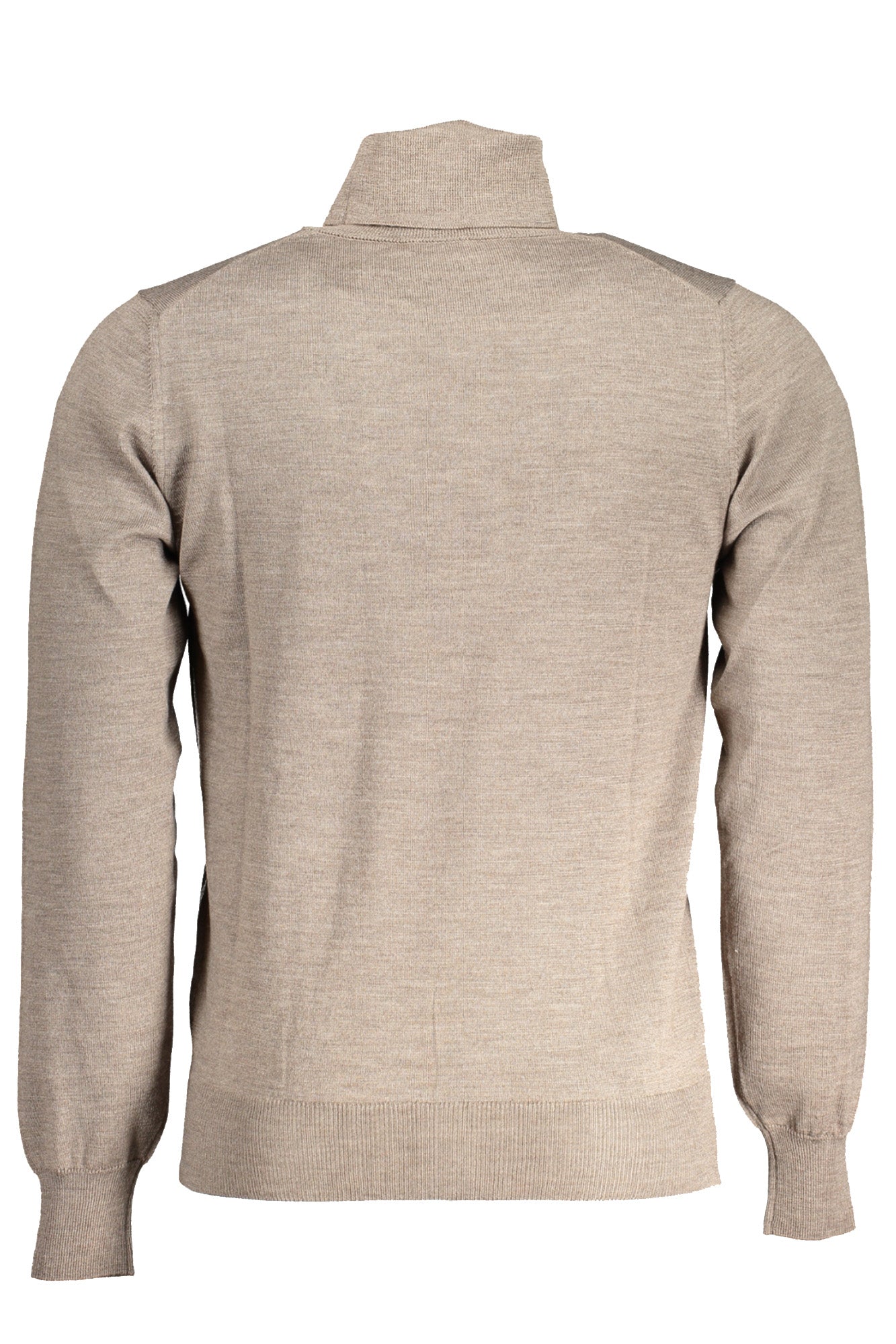 K2113CWHENRYMERINO_MAWG9 – Rollkragenpullover Herren Braun mit Logo – Stilvoller Langarmkomfort – Größe: M, 2XL, 3XL – Farbe: Marrone