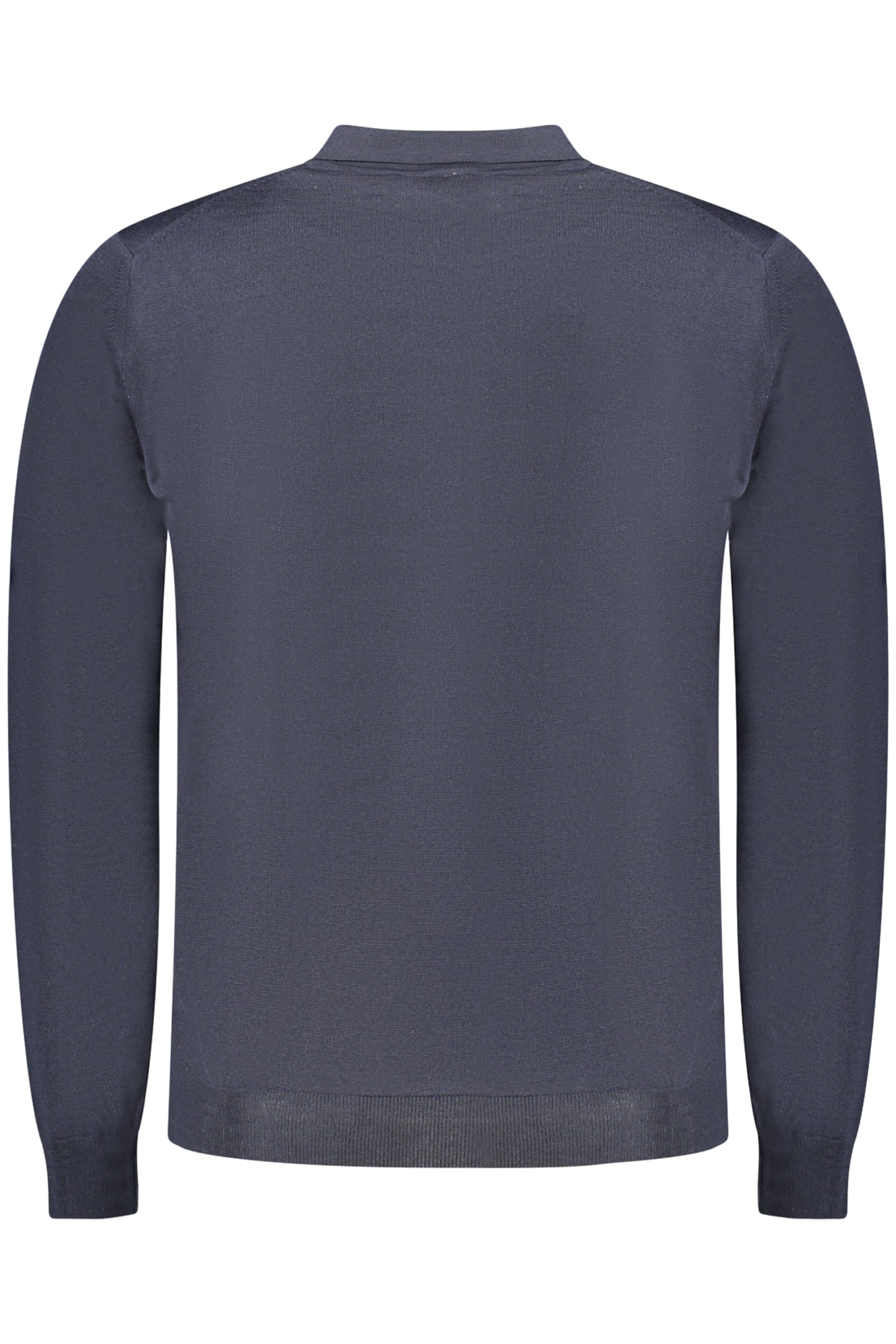 K2131UWREYWOLLMERLINO_BLARS – Blauer Herren Pullover mit 3 Knöpfen und Logo - Langarmshirt – Größe: M, L, XL – Farbe: Blu