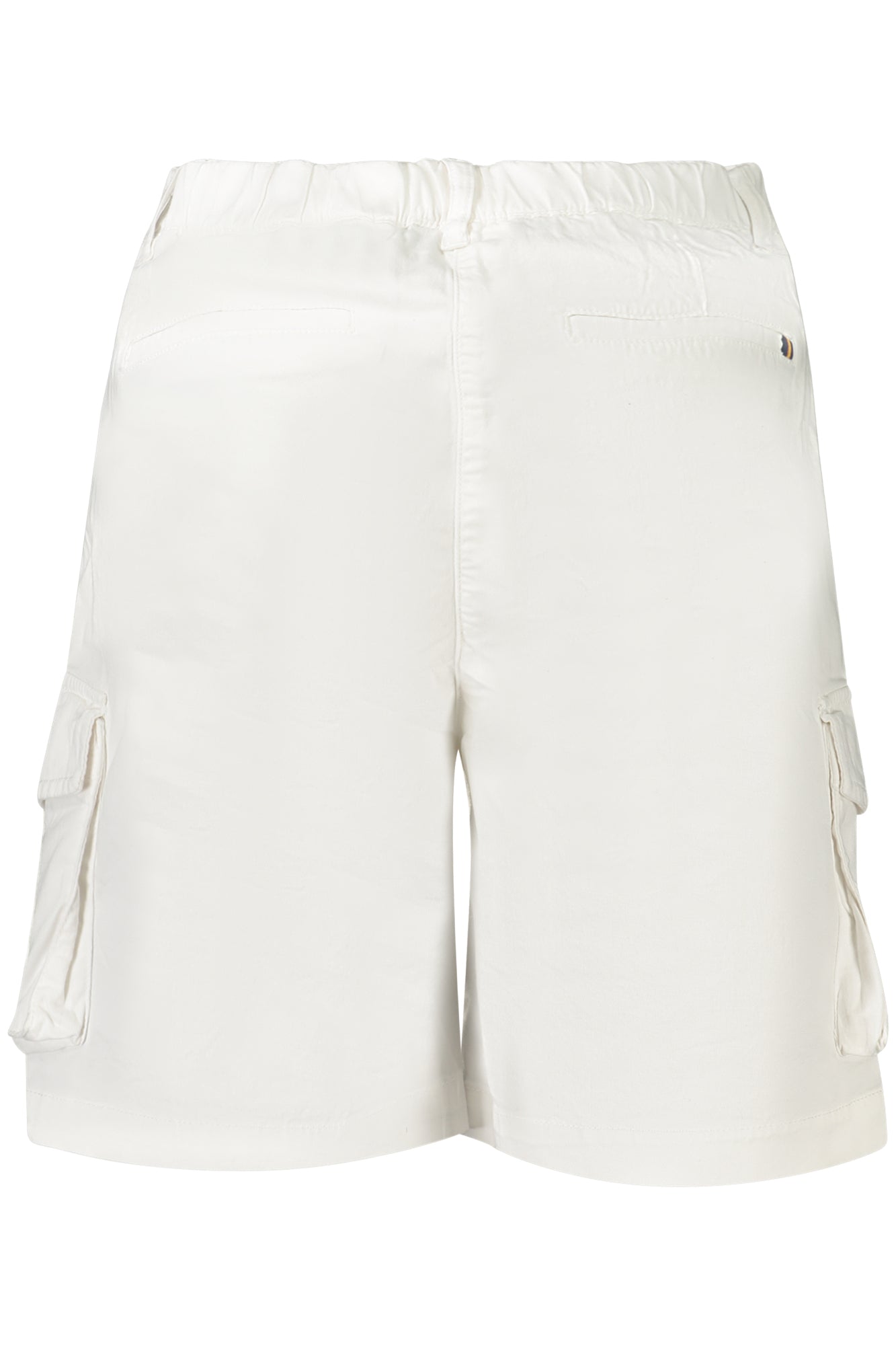 K2137W5ALYSANE_BI001 – Weiße Damen Bermuda-Shorts mit Cargotaschen und flexiblem Bund – Größe: S, M, L, XL – Farbe: Bianco