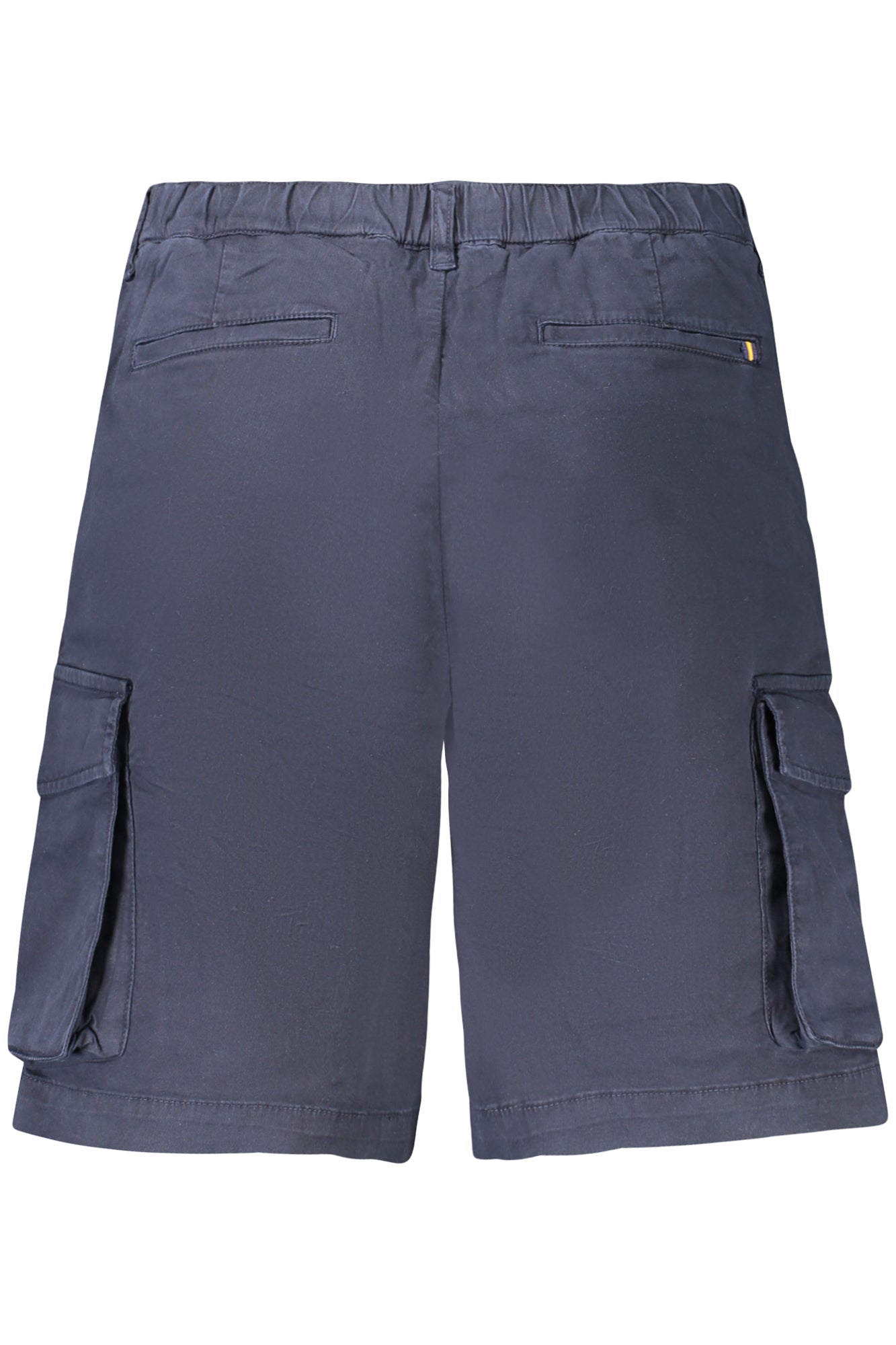 K21374WDAVON_BLK89 – Blaue Herren Bermudashorts mit Cargotaschen und elastischem Bund – Größe: M, L, XL – Farbe: Blu
