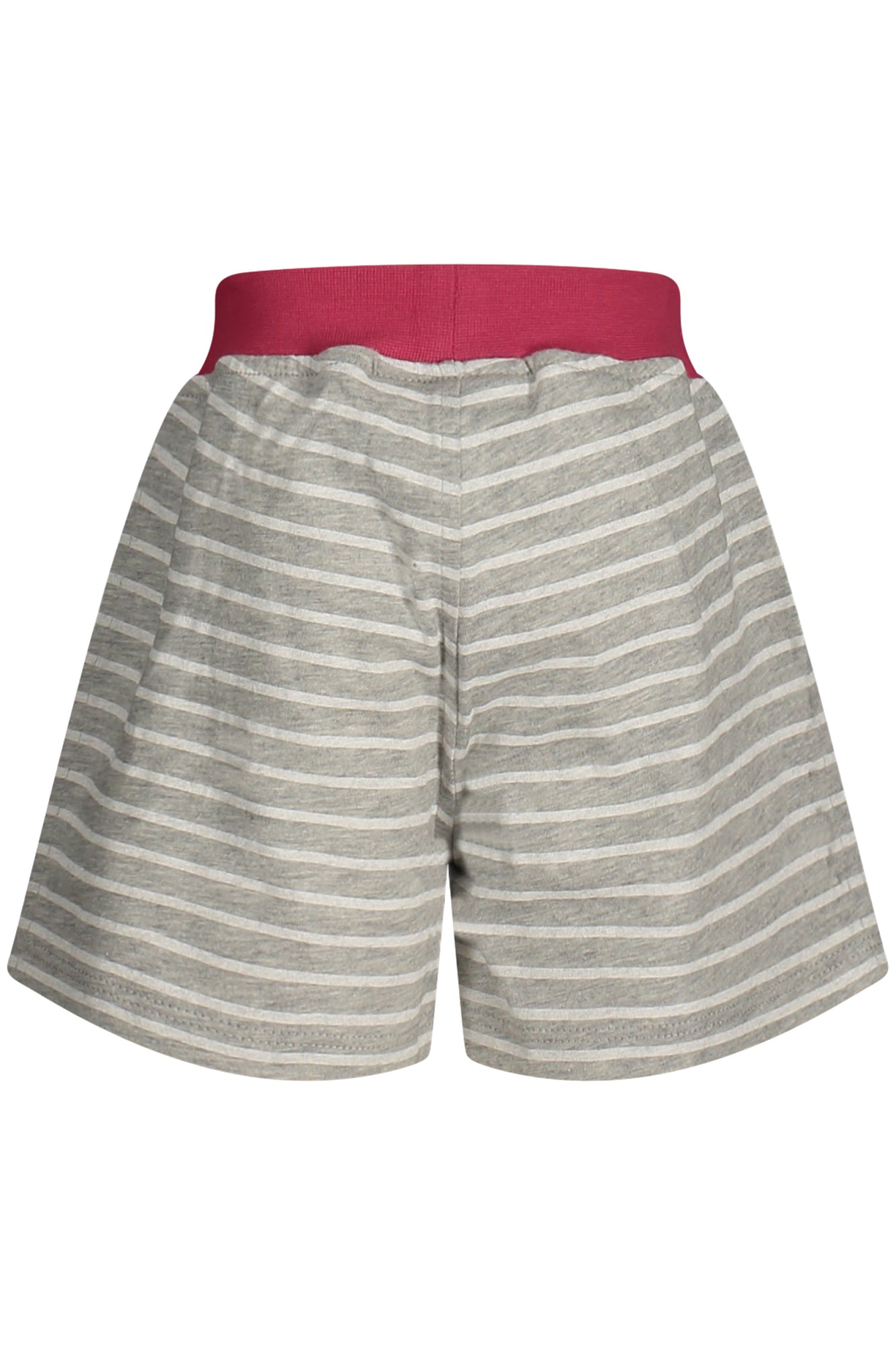 K1141PWENOISETTE_GRAP1 – Stylische Graue Mädchen-Shorts mit Streifen & Elastikbund Online Kaufen – Größe: 24M, 3-6M, 18M, 12M – Farbe: Grigio