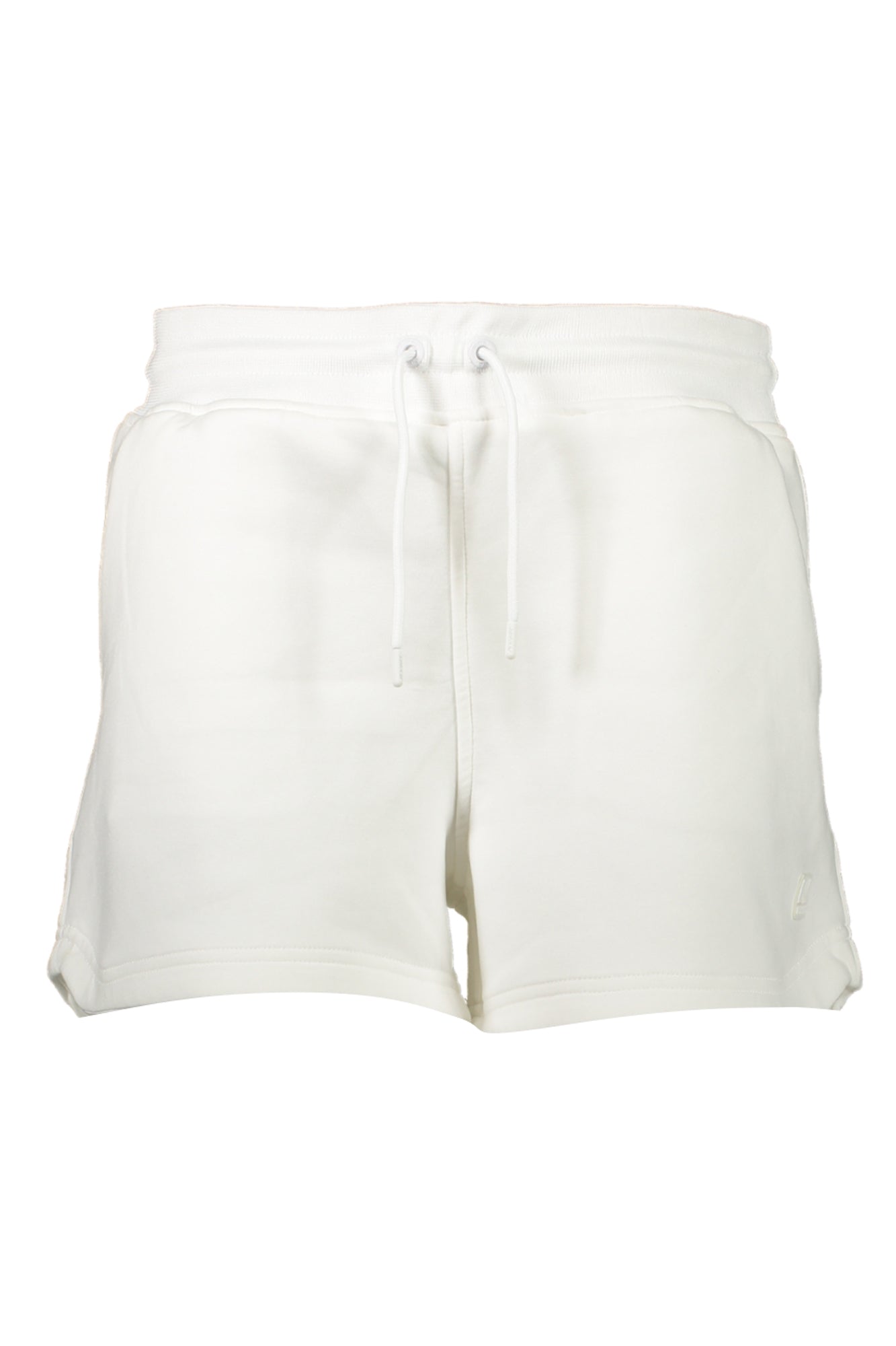 K5117TWRIKETTELIGHTSPACER_BI001 – Sportliche Damen Shorts Weiß – Elastisch, Taschen & Logo! – Größe: S, M, L – Farbe: Bianco
