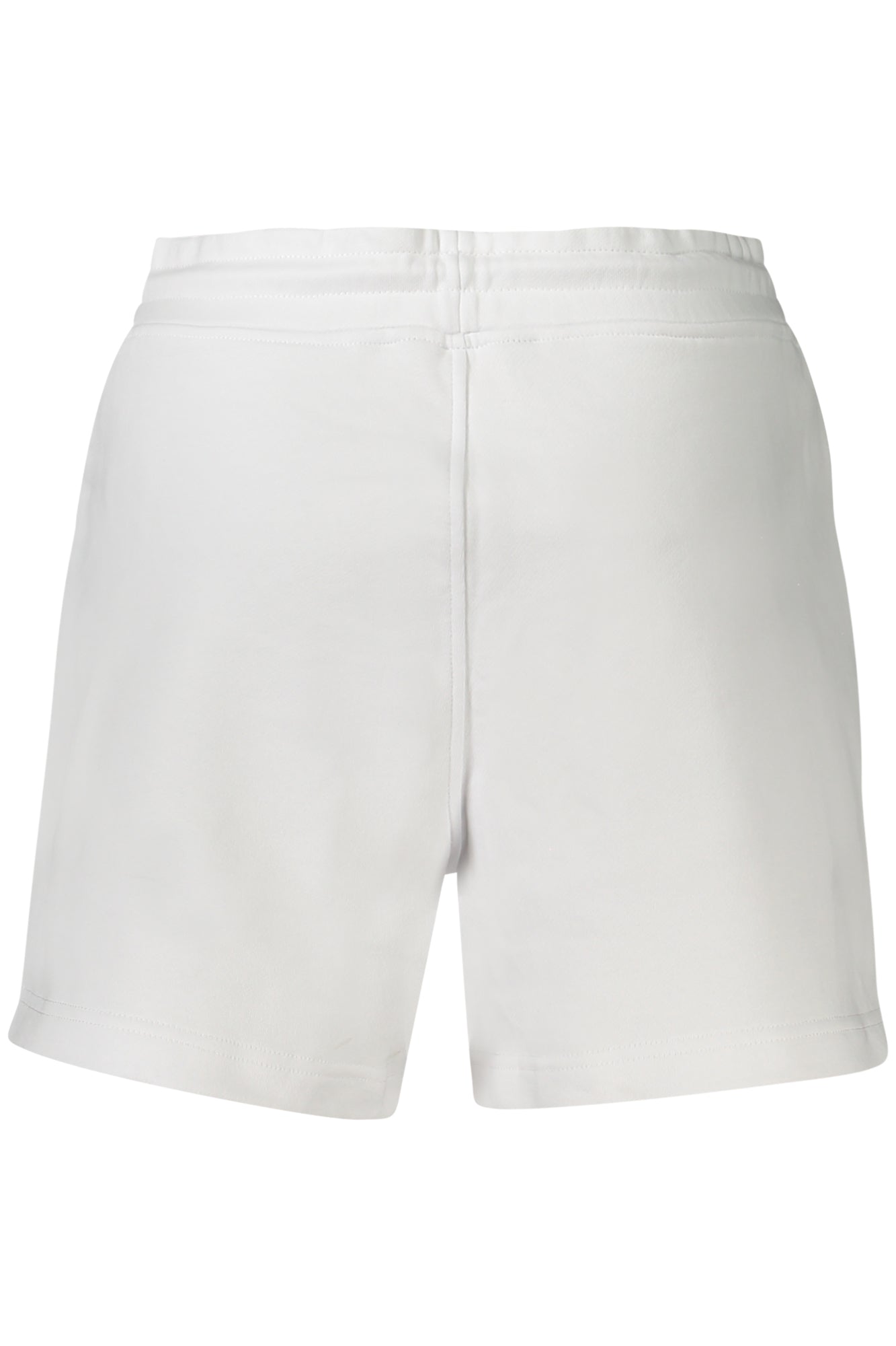 K71229WRIKA_BI001 – Sommerliche Damen-Shorts in Weiß mit elastischem Bund und Taschen – Größe: S, M, L, XL – Farbe: Bianco