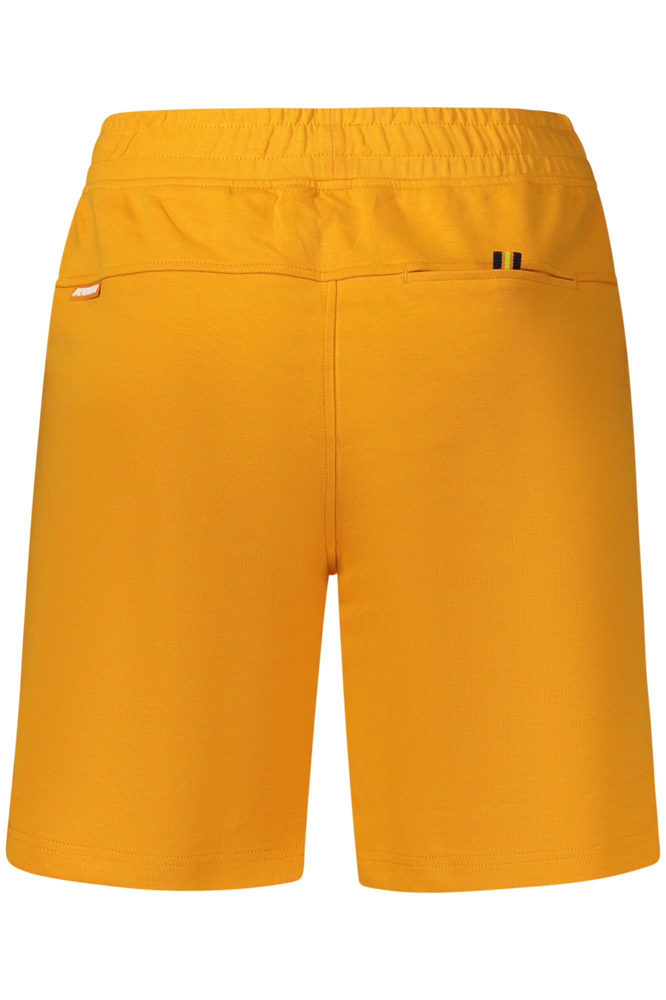 K2122XWKENY_ARM30 – Kurze Herren-Sporthose Orange mit Kordelzug und Kontrastdetails – Größe: S, L, XL, M – Farbe: Arancione