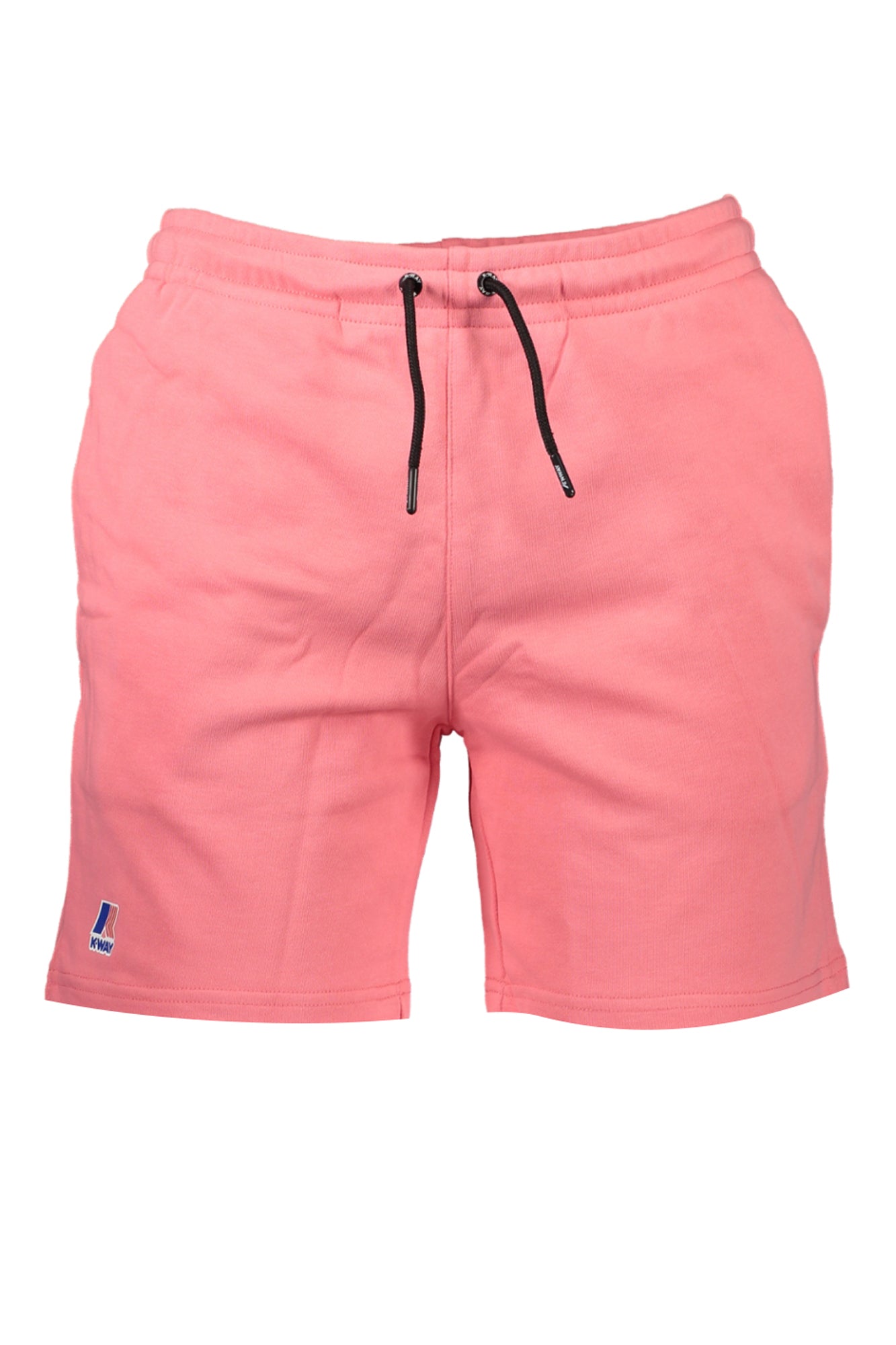K51225WLEVRAIDORIANPOLYCOTTON_RSWHD – Rosa Herren Sportshorts mit Kordelzug und Kontrastdetails – Größe: 2XS, XS, S – Farbe: Rosa