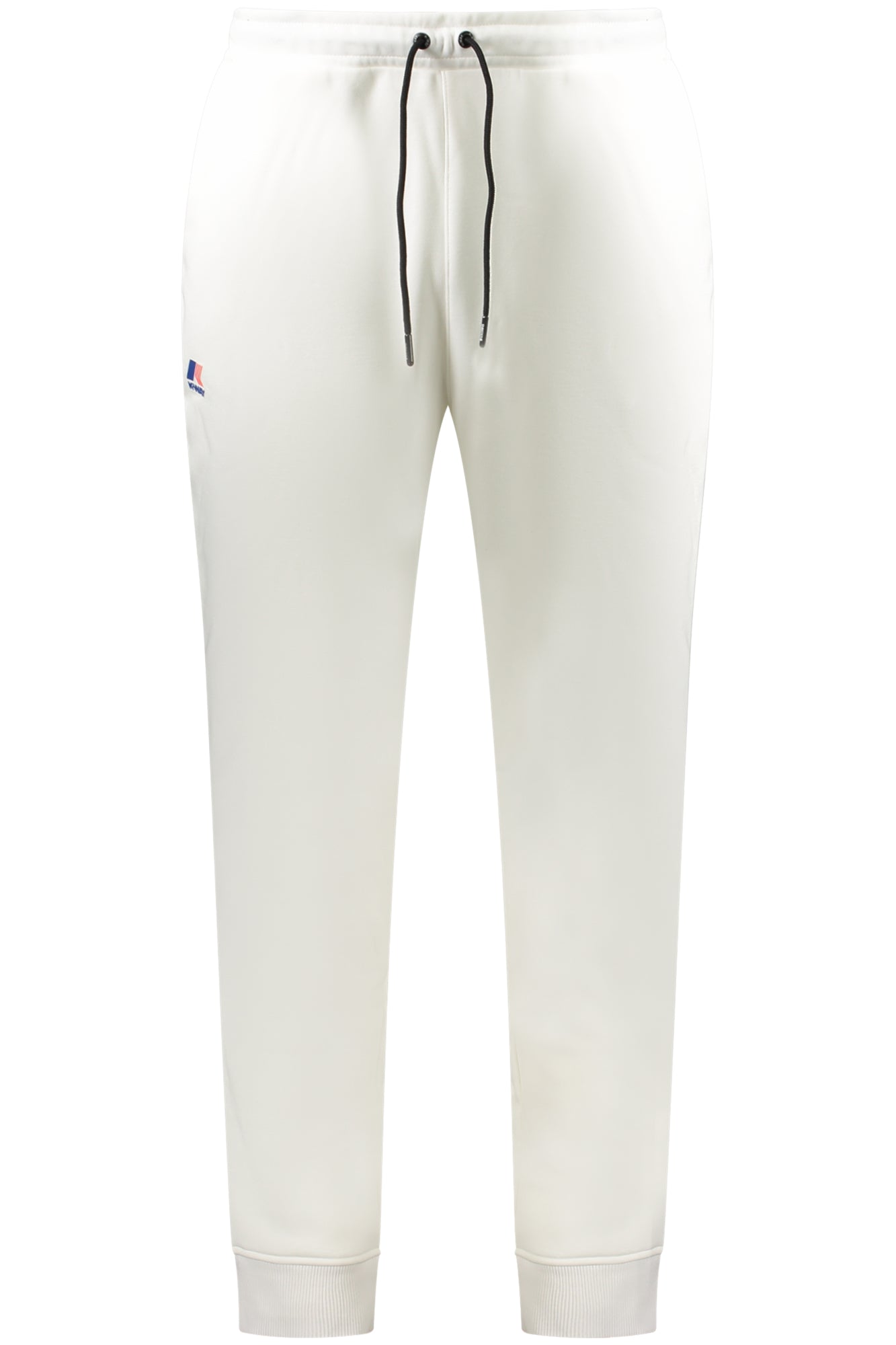 K11516WLEVRAICREUSE_BI001 – Weiße Herren-Sporthose: Gefüttert, Elastikbund & Taschen – Größe: S, M, L, XL – Farbe: Bianco