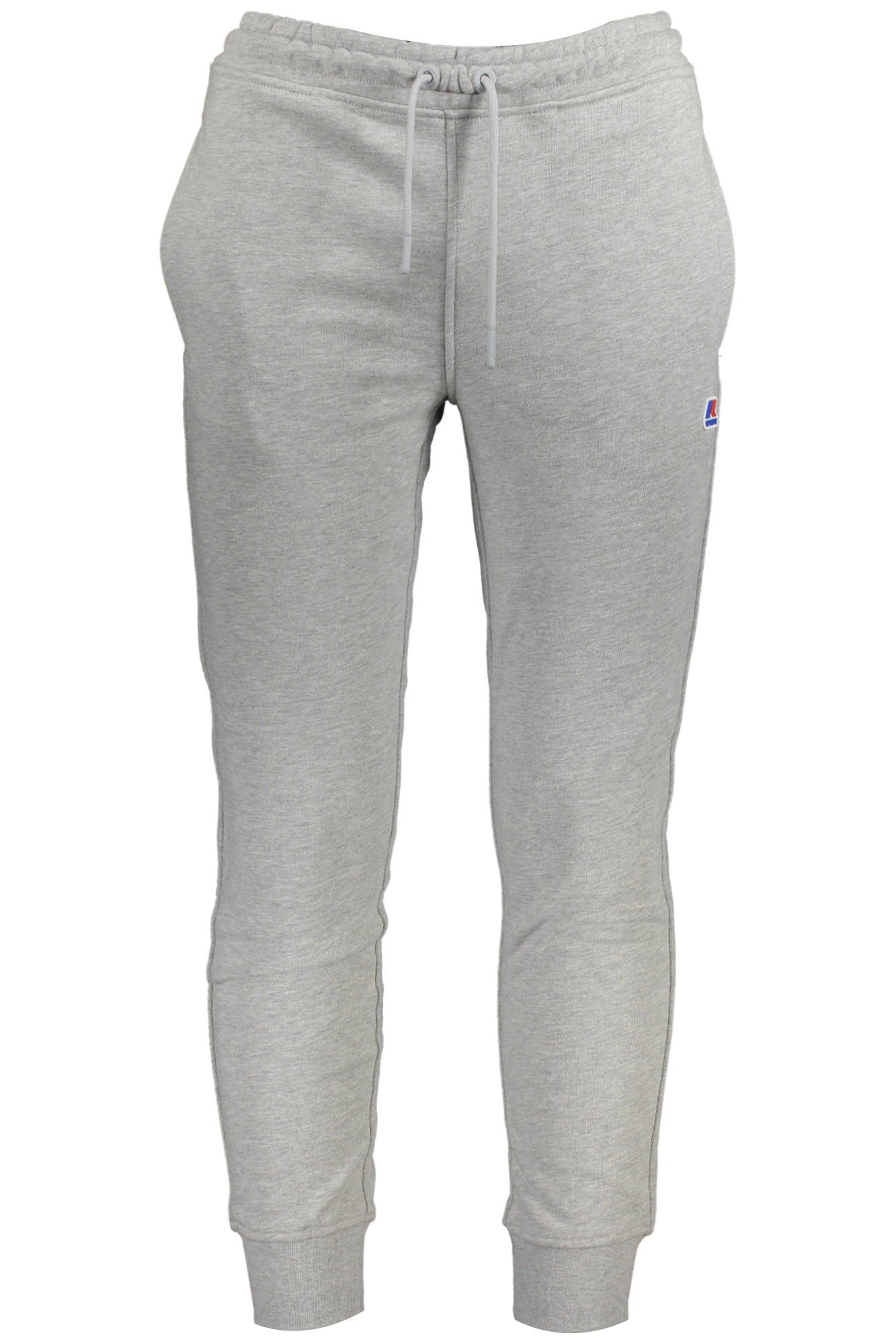 K00A780_GRIGIO_03S-GREY – Graue Herren-Sporthose mit Kordelzug und gefüttertem Innenfutter – Größe: 2XL – Farbe: Grigio