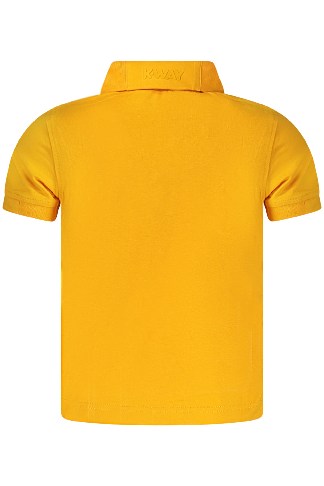 K3131HWPALDERIC_ARM30 – Stylisches Kinder-Poloshirt in Orange mit Kontrastdetails & Applikation – Größe: 10A, 12A, 16A, 4A, 3A, 14A, 8A, 6A – Farbe: Arancione