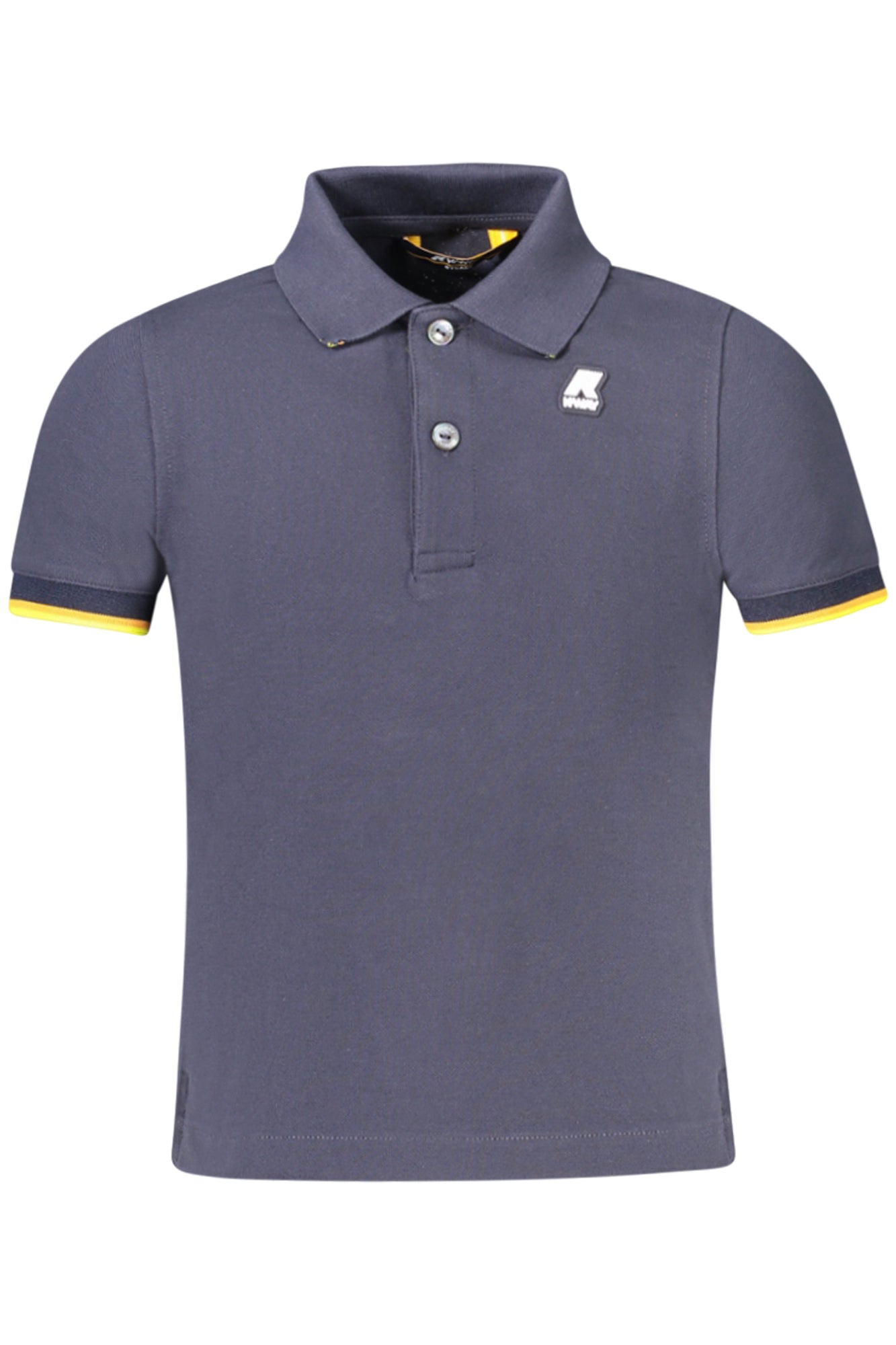 K2128KWPVINCENT_BLK89 – Stylisches Kurzarm-Poloshirt für Jungen in Blau mit Kontrastdetails – Größe: 14A, 16A, 12A, 8A, 3A, 10A, 4A, 6A – Farbe: Blu