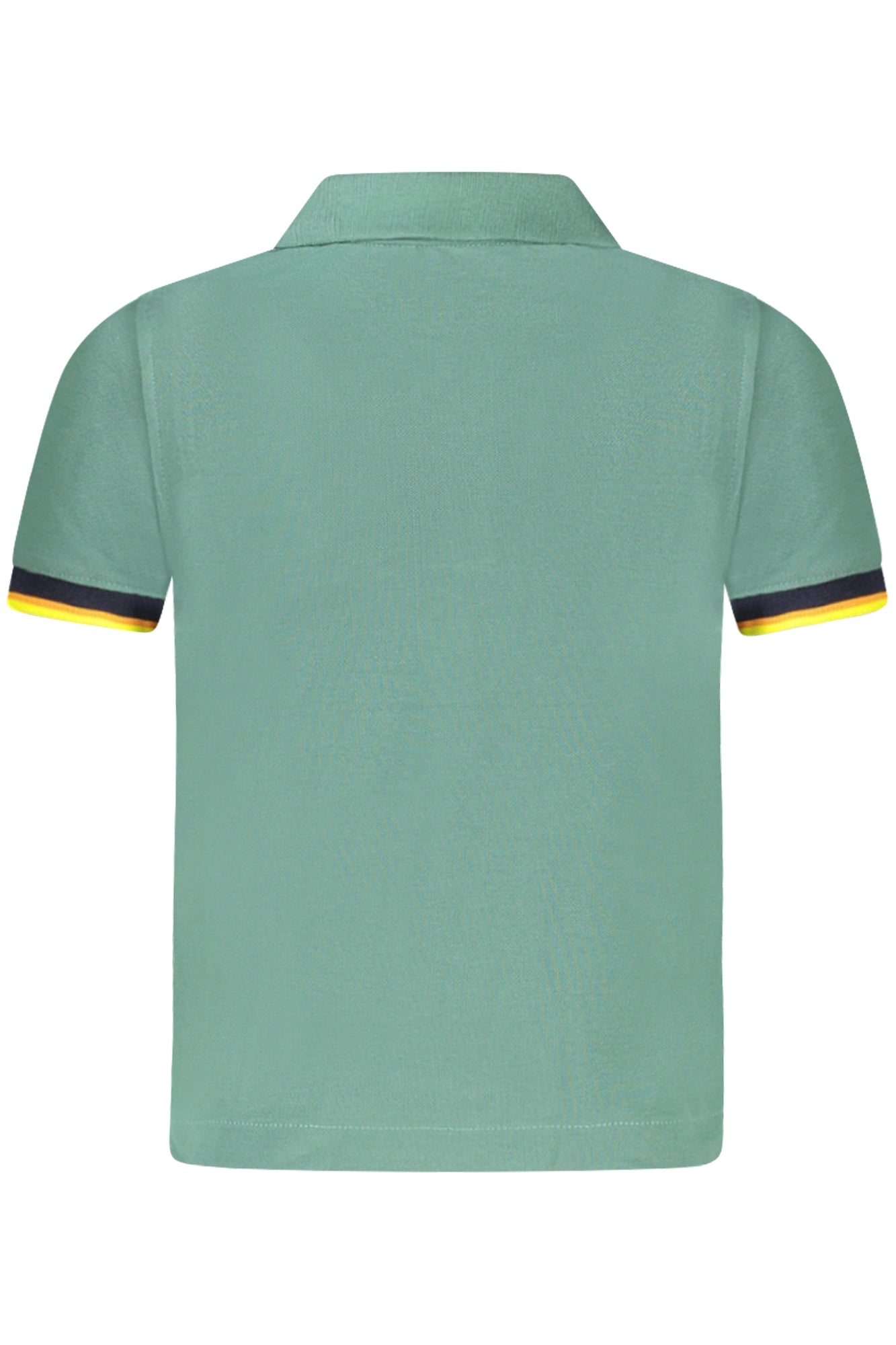 K2128KWPVINCENT_VEXE0 – Grünes Kinder-Poloshirt mit Kontrastdetails und Logo-Applikation – Größe: 16A, 12A, 3A, 8A, 10A, 14A, 4A, 6A – Farbe: Verde