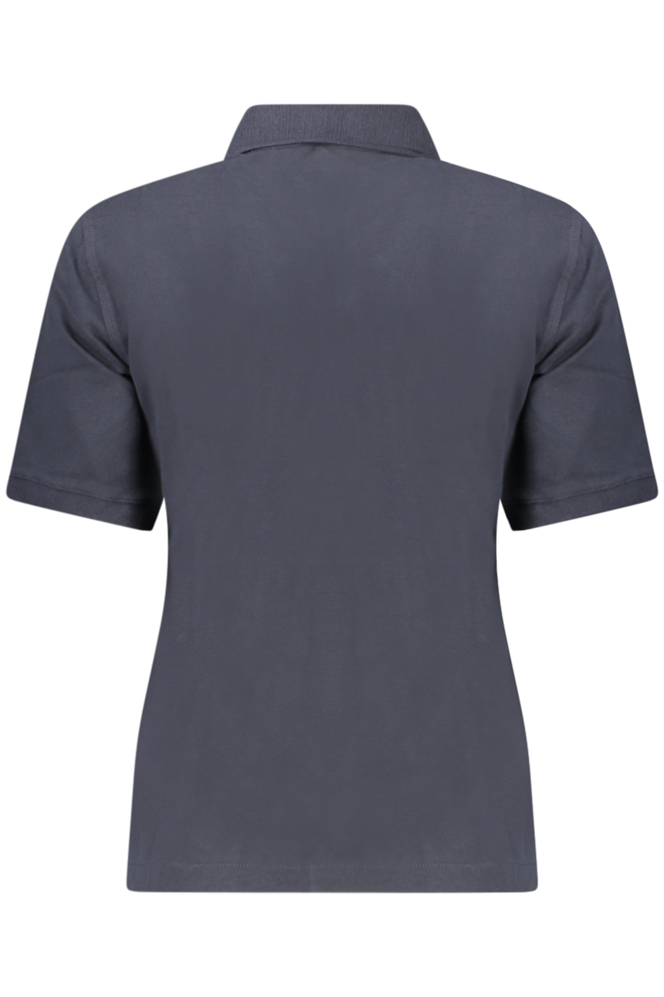 K81265WALI_BLK89 – Elegantes Damen Kurzarm-Poloshirt Blau mit Logo & Applikation – Größe: M, L, S, XL – Farbe: Blu