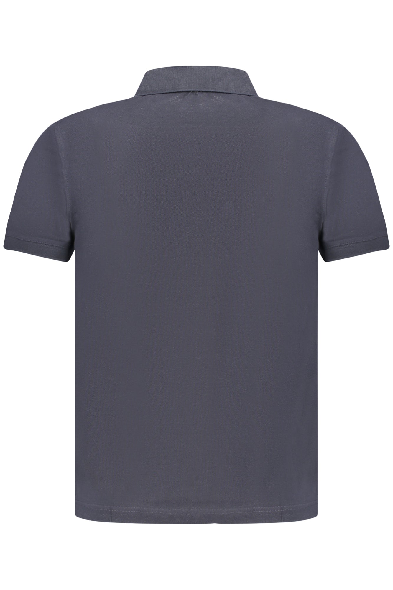 K5127BWAMEDEE_BLK89 – Kurzarm Herren-Poloshirt Blau mit Applikation und Logodetail – Größe: S, M, L, XL – Farbe: Blu