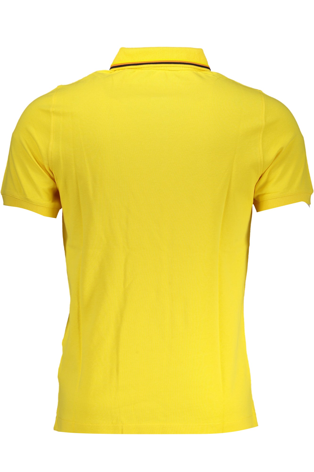 K7121JWJUD_GIXZ7 – Herren-Kurzarm-Poloshirt Gelb – Stilvolle Details & Applikation – Größe: S, M, L, XL, 2XL – Farbe: Giallo