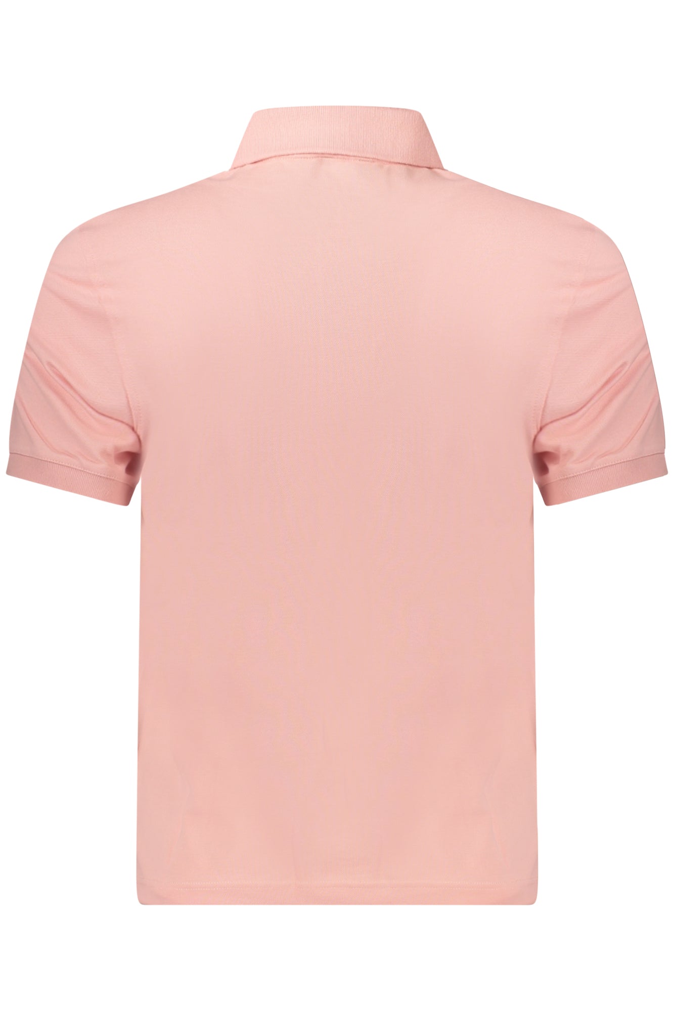 K5127BWAMEDEE_RSW7C – Herren Polohemd Rosa mit Applikation und Logo – Kurzarm, 2 Knöpfe – Größe: S, M, L, XL, 2XL – Farbe: Rosa