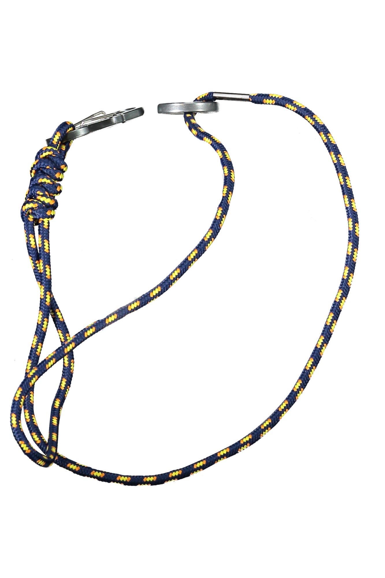 K7126GWFIRM_BLA5T – Stilvoller blauer Schlüsselanhänger für Herren mit Karabinerhaken – Größe: UNI – Farbe: Blu