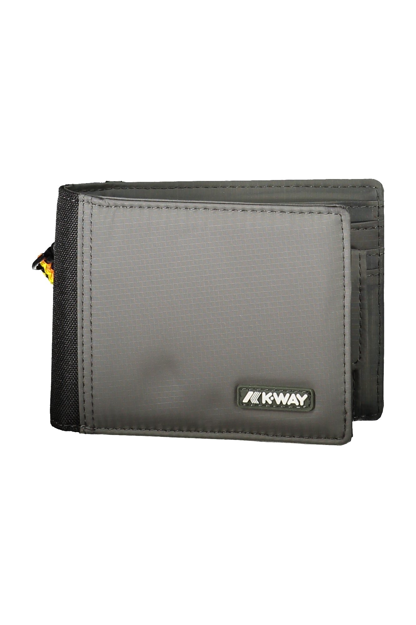 K6116JWLESCHELLE_VEWMR – Praktische grüne Herrenbörse mit Münz- und Kartenfächern, abnehmbarer Griff – Größe: UNI – Farbe: Verde