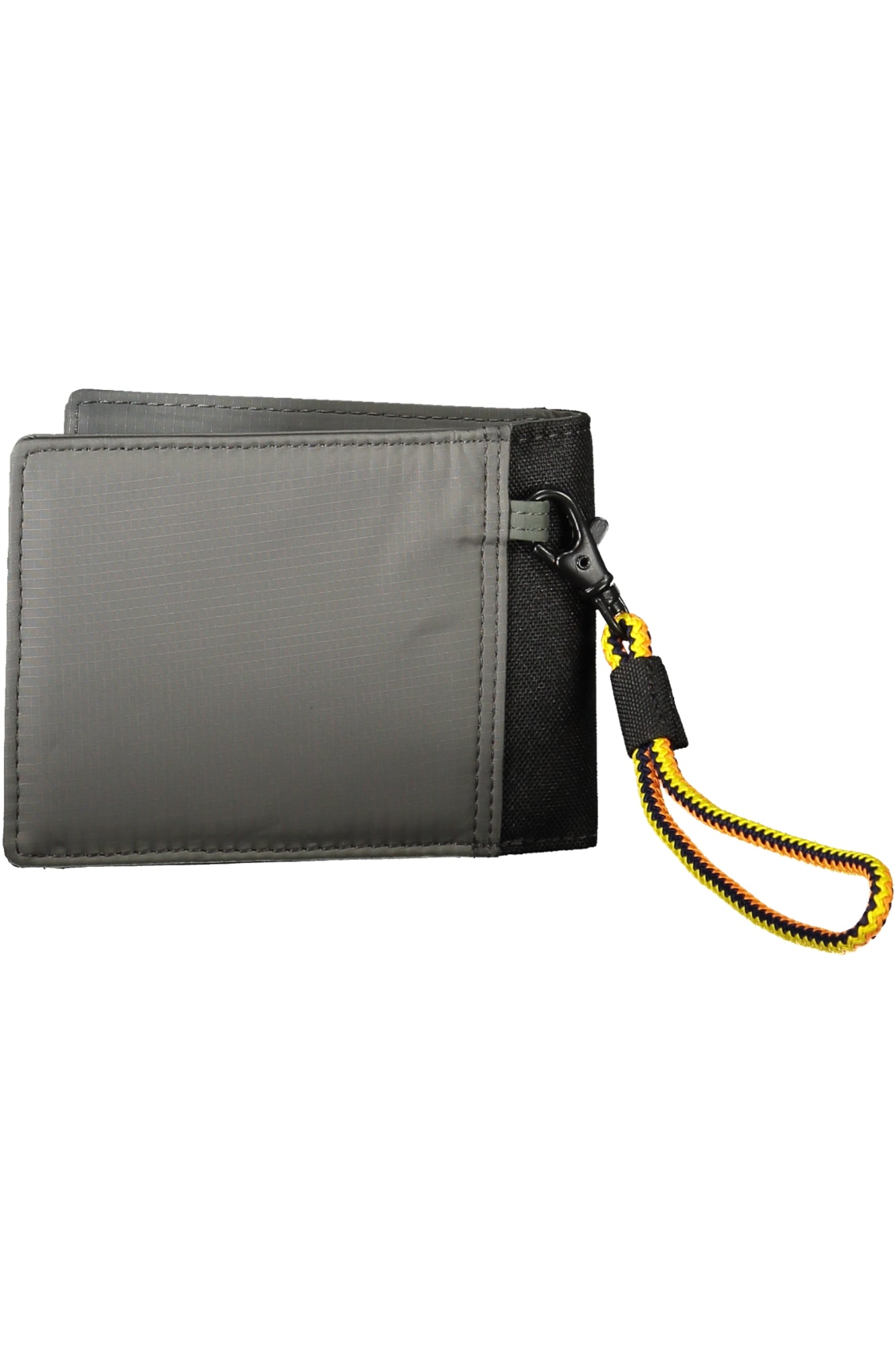 K6116JWLESCHELLE_VEWMR – Praktische grüne Herrenbörse mit Münz- und Kartenfächern, abnehmbarer Griff – Größe: UNI – Farbe: Verde