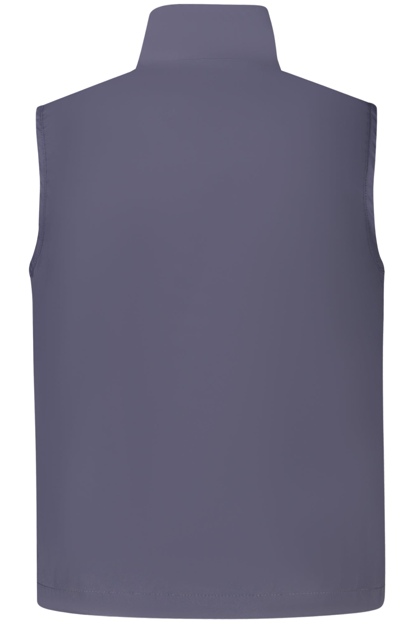 K31287WPVALEN_BLK89 – Kinder-Ärmellose Jacke Blau mit Kontrastdetails & Reißverschluss – Größe: 10A, 12A, 14A, 8A, 16A, 4A, 6A – Farbe: Blu