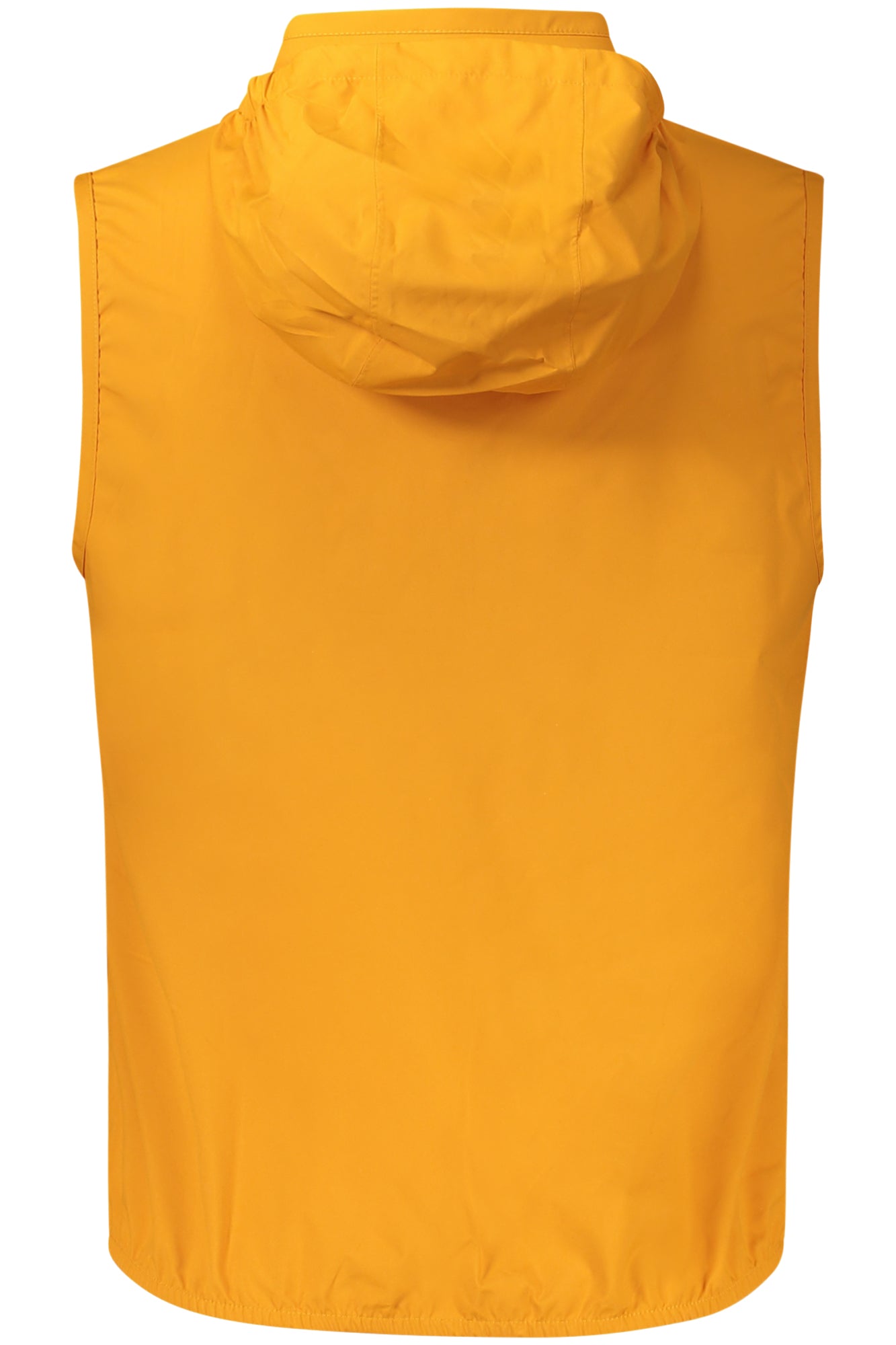 K5127SWVALENSTRTCHDOT_ARM30 – Ärmellose Herrenweste in Orange mit abnehmbarer Kapuze und Taschen – Größe: S, L, M, XL, 2XL, 3XL – Farbe: Arancione