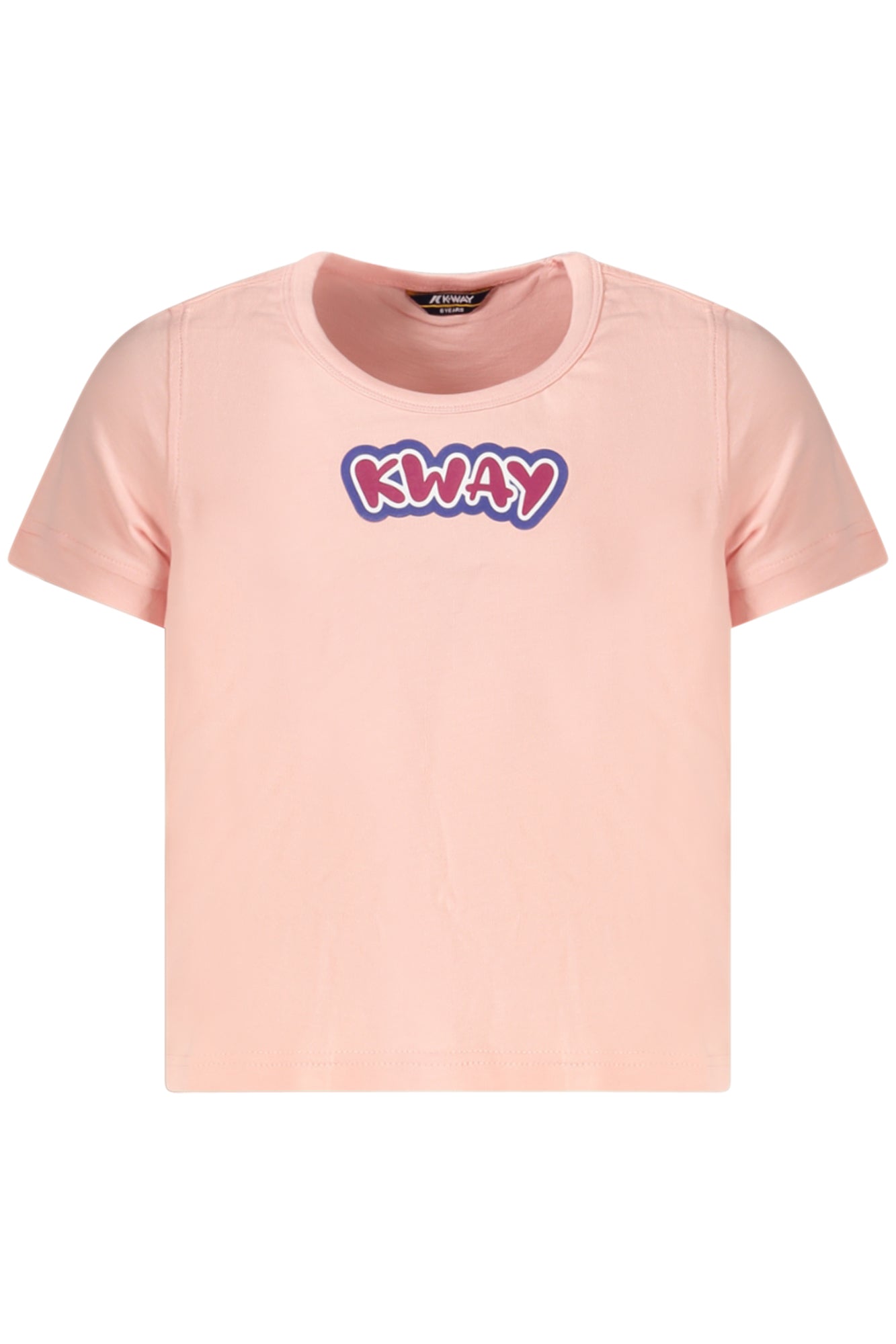 K3126SWPEMEL_RSW7C – Stylisches rosa T-Shirt für Mädchen mit Print und Rundhalsausschnitt – Größe: 8A, 3A, 12A, 4A, 16A, 14A, 10A, 6A – Farbe: Rosa