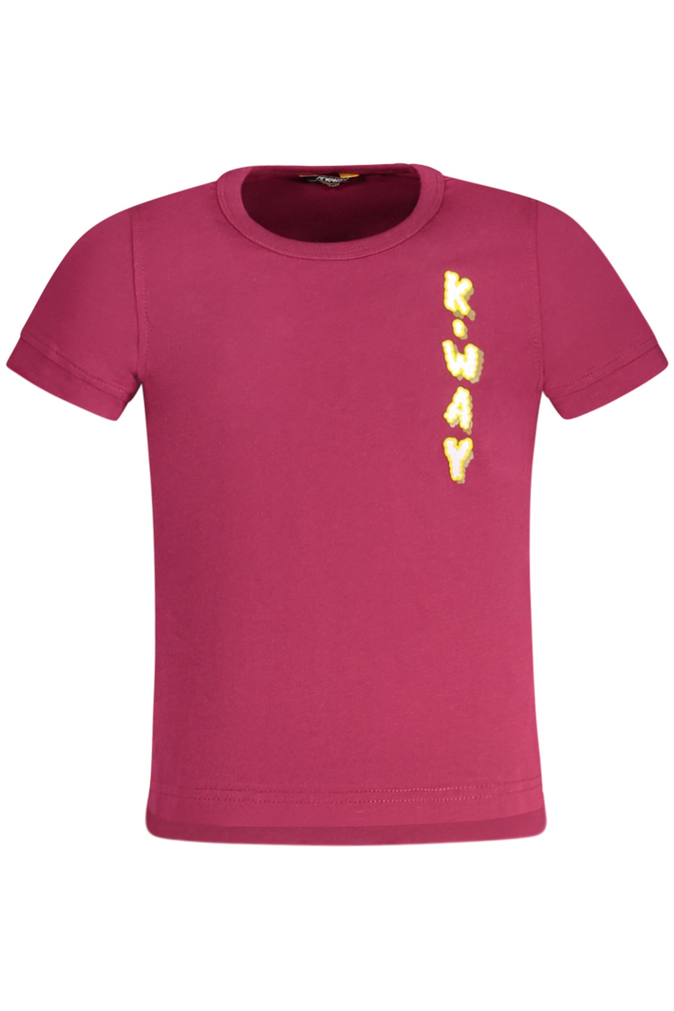 K2125FWPEMELCLOUDY_VIQ13 – Lila Kurzarm-T-Shirt für Mädchen mit Logo-Druck und Rundhals – Größe: 14A, 3A, 4A, 8A, 10A, 12A, 16A, 6A – Farbe: Viola