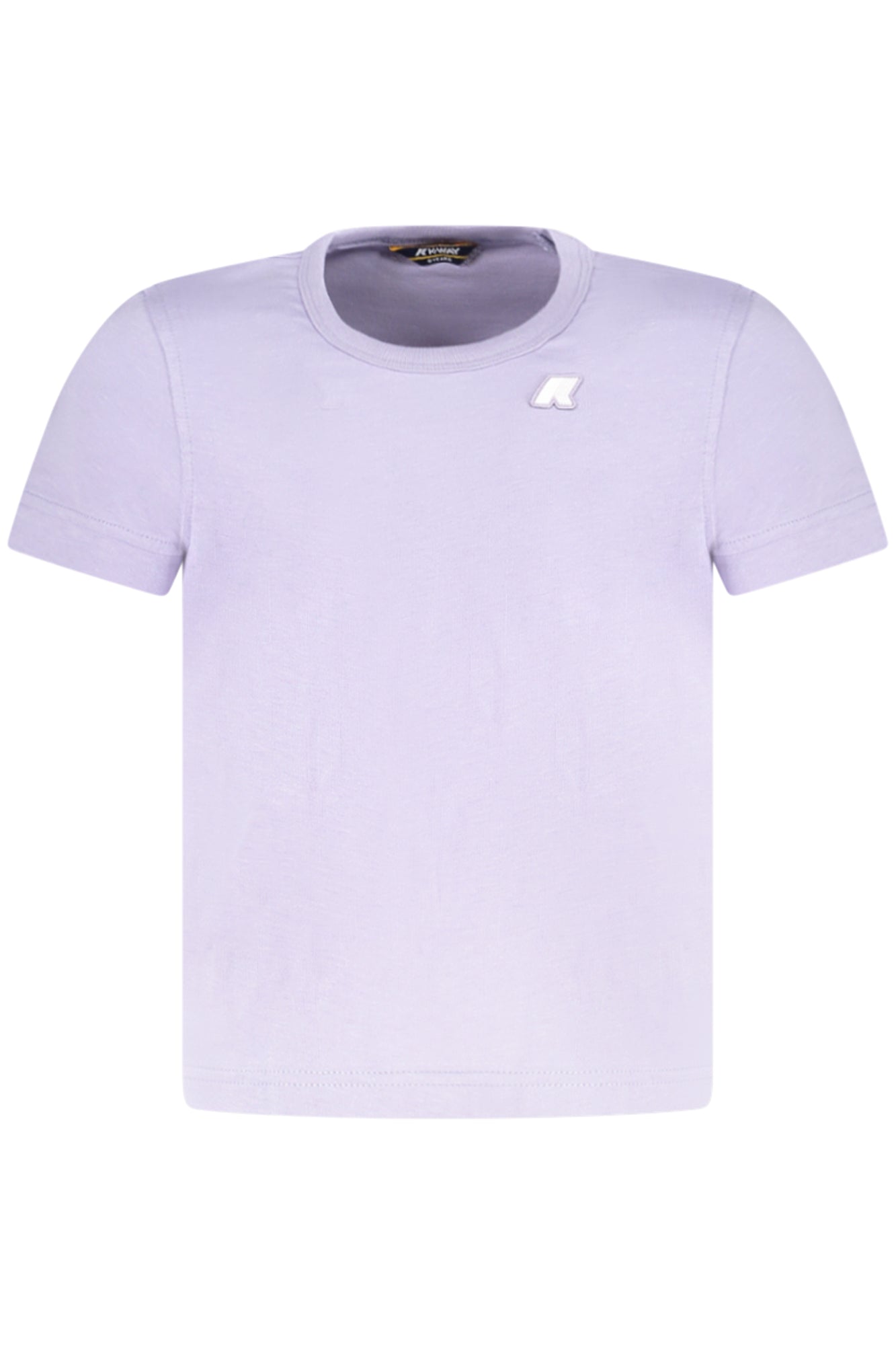 K2138LWPEMEL_VI721 – Lila Kurzarm Mädchen T-Shirt mit Rundhals & Applikation-Details – Größe: 14A, 12A, 16A, 8A, 10A, 3A, 4A, 6A – Farbe: Viola
