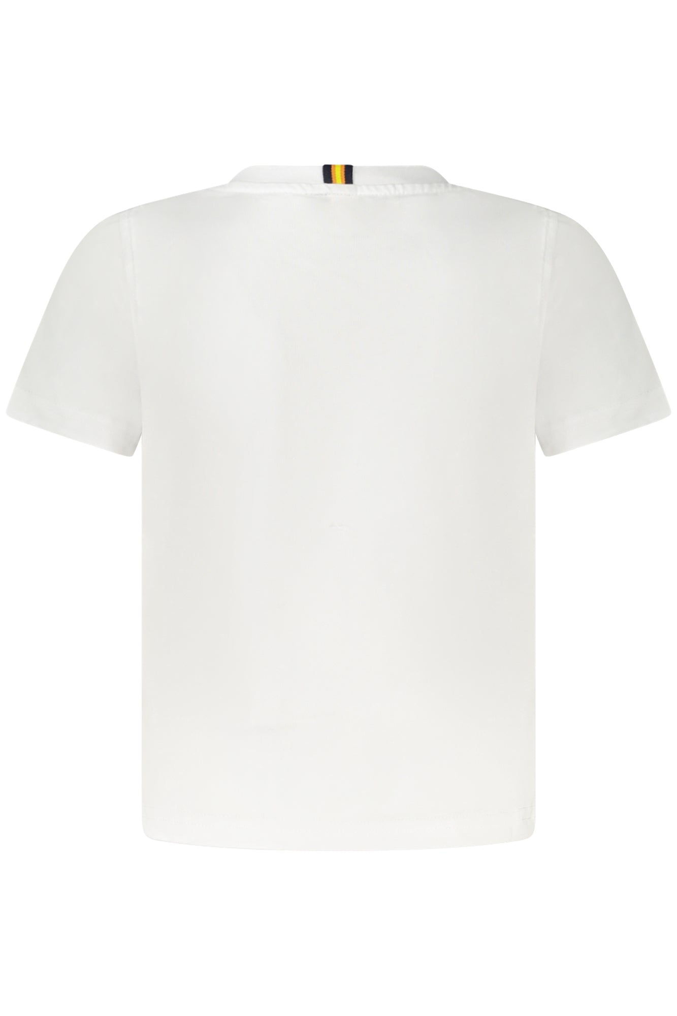K3124FWPODOM_BI001 – Kinder Weißes Kurzarm T-Shirt mit Druck und Logo Rundhals-Design – Größe: 10A, 12A, 8A, 16A, 4A, 14A, 3A, 6A – Farbe: Bianco