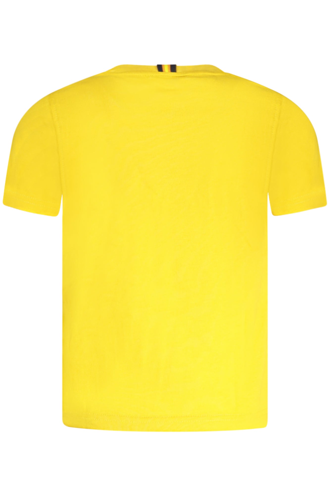 K8132CWPODOM_GIR08 – Perfektes Gelbes Kurzarm-T-Shirt für Kinder mit Logo und Print – Größe: 8A, 16A, 4A, 14A, 10A, 3A, 12A, 6A – Farbe: Giallo