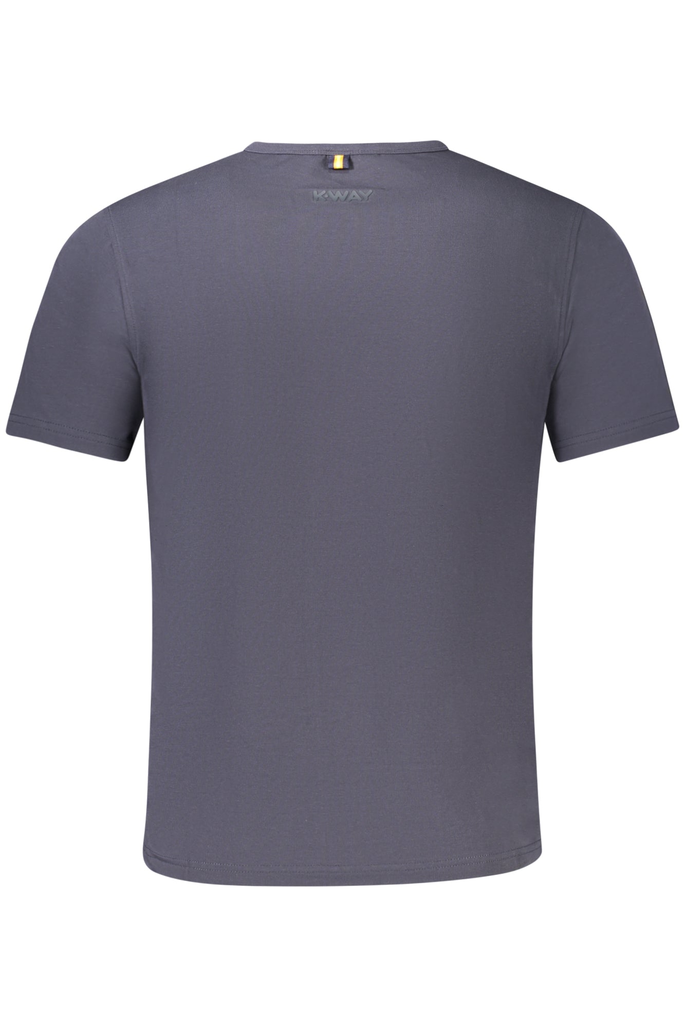 K8131UWADAME_BLK89 – Herren T-Shirt Blau: Kurzarm, Rundhals, Mit Logo & Applikation – Größe: S, M, L, XL – Farbe: Blu
