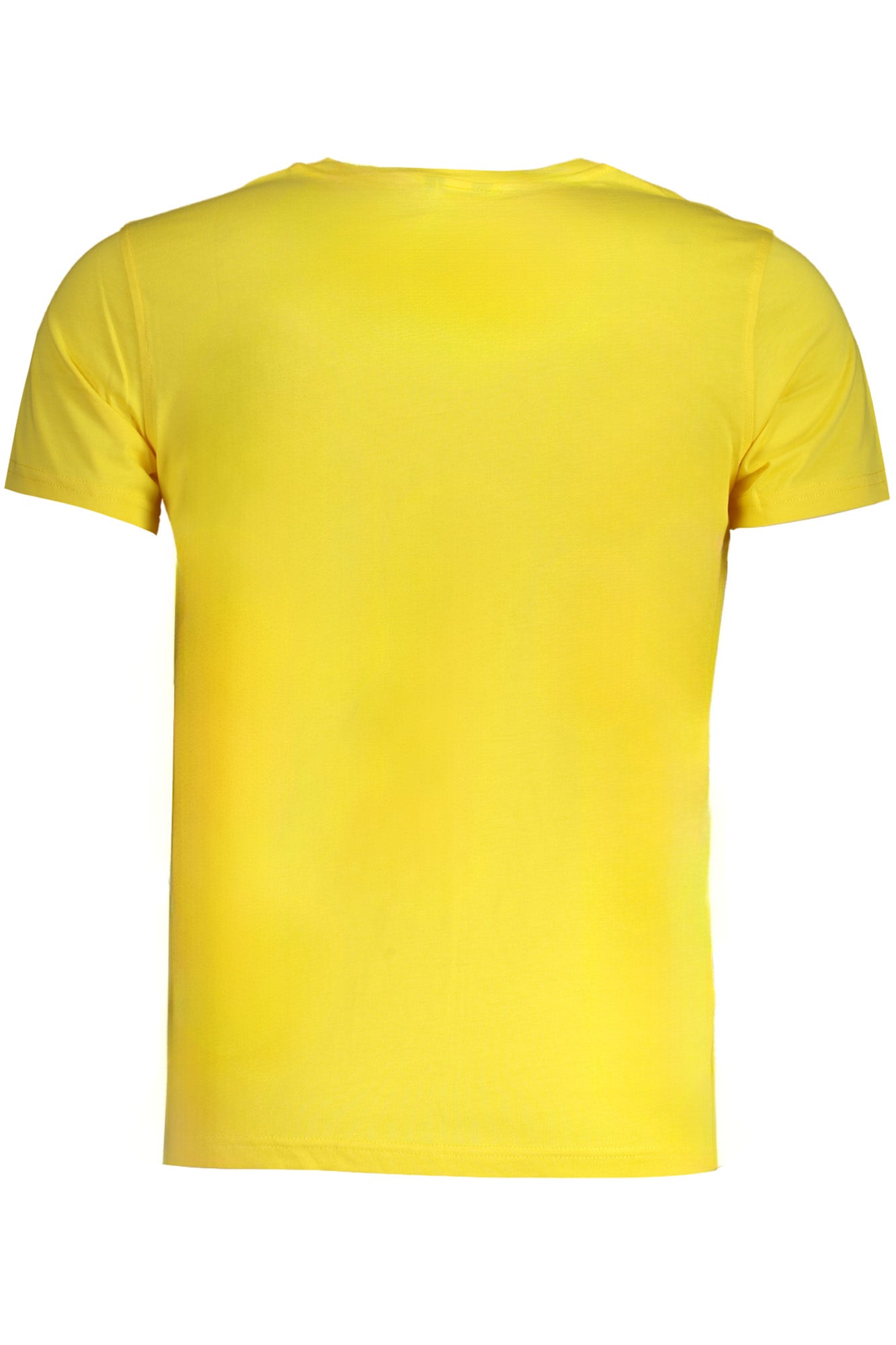 K00AI30SIGUR_GIXZ7 – Herren Kurzarm T-Shirt Gelb mit Rundhals und Brusttasche – Größe: S, M, L, XL, 2XL – Farbe: Giallo
