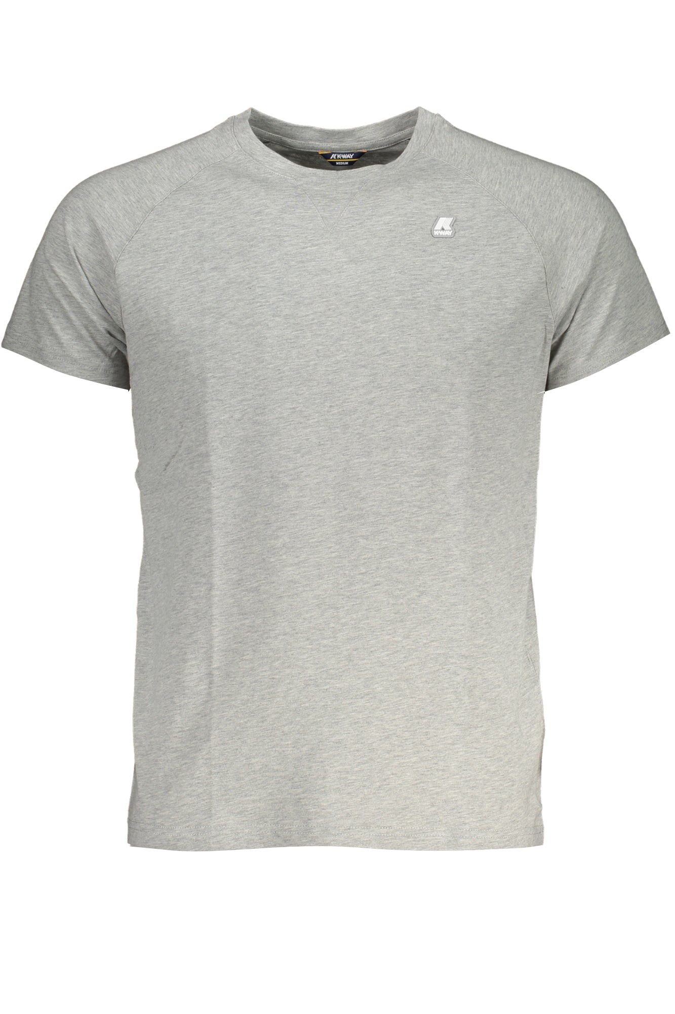 K0074Q0EDWING_GRAHZ – Stilvolles graues Herren-T-Shirt mit Logo und Applikation – Größe: S, M, XL, 2XL, 3XL, L – Farbe: Grigio