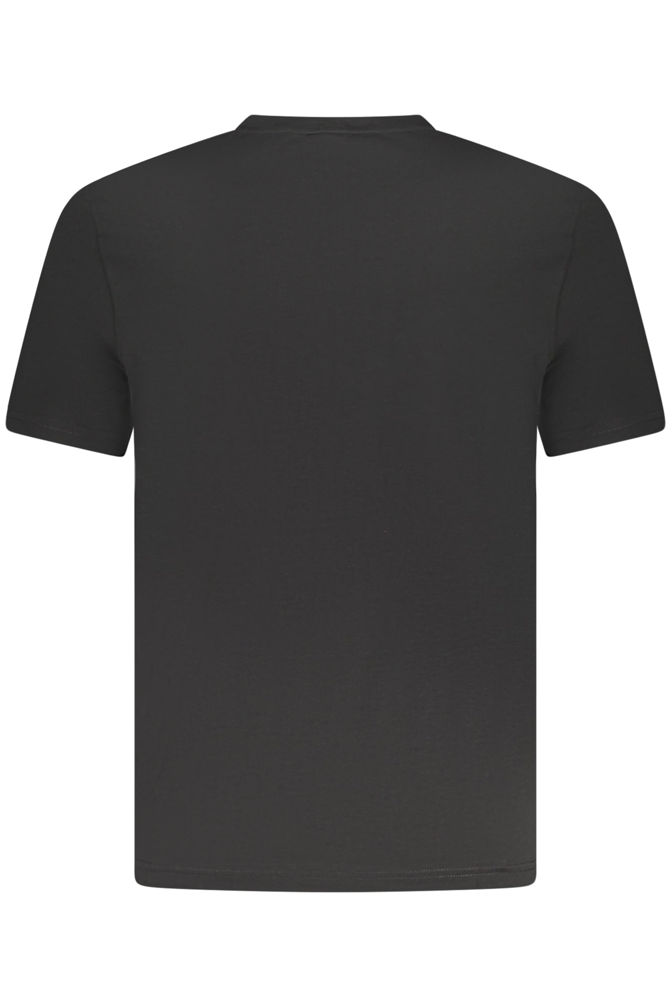 K31368WSIGURJERSEY_NEUSY – Schwarzes Herren Kurzarm-T-Shirt mit Rundhals und Brusttasche – Größe: S, M, L, XL, 2XL – Farbe: Nero