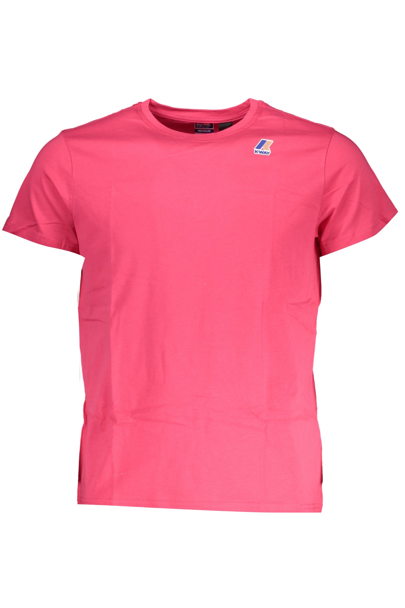 K007JE0LEVRAIEDOUARDO_RSX5Y – Rosa Herren T-Shirt mit Rundhals & Logo - Sommerlicher Style – Größe: 2XS – Farbe: Rosa
