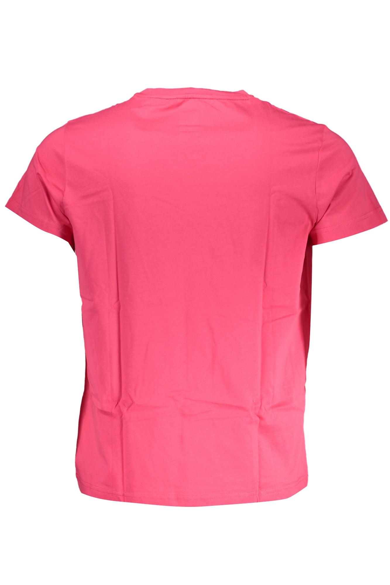 K007JE0LEVRAIEDOUARDO_RSX5Y – Rosa Herren T-Shirt mit Rundhals & Logo - Sommerlicher Style – Größe: 2XS – Farbe: Rosa